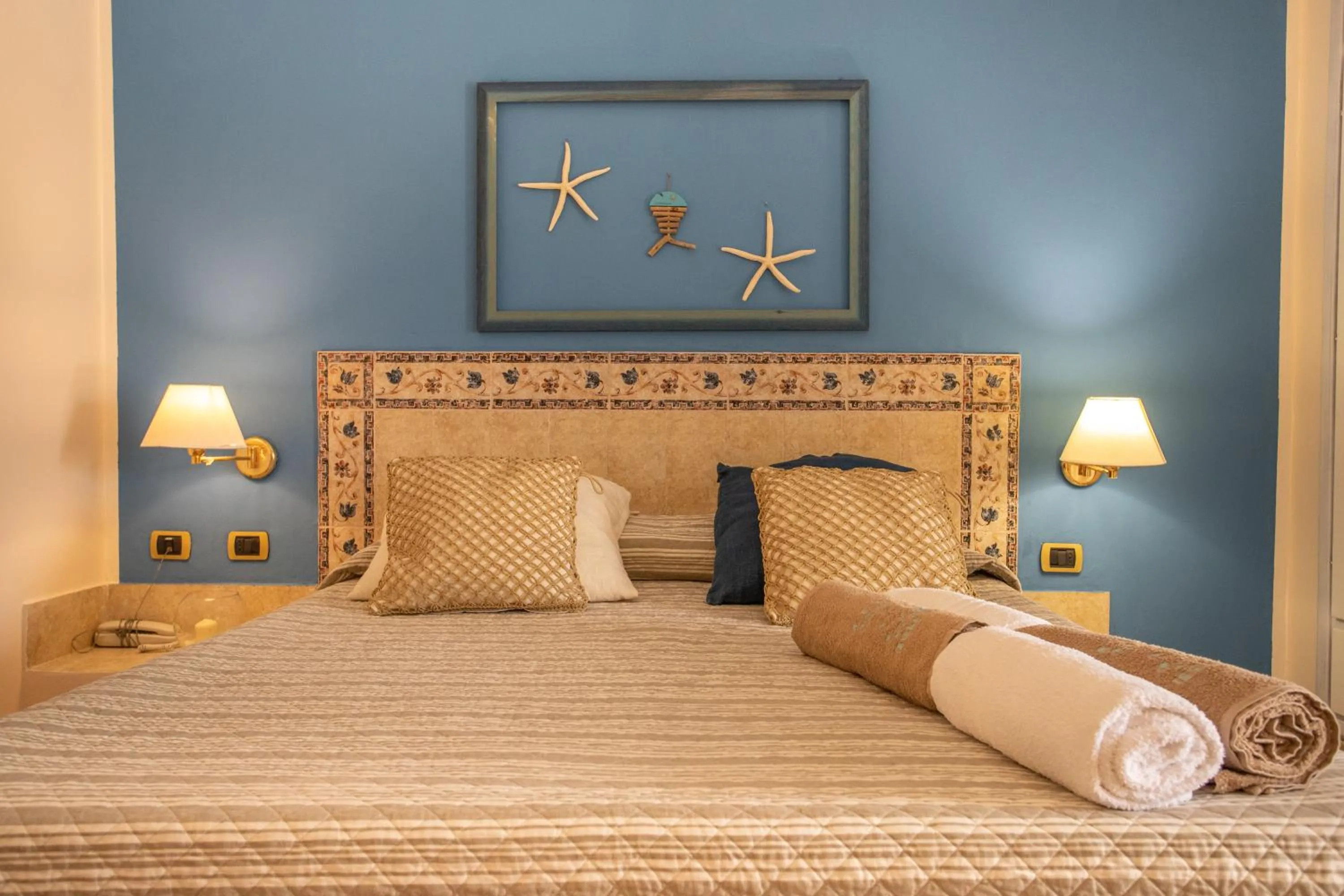 Bed in Relais Isole del Sud