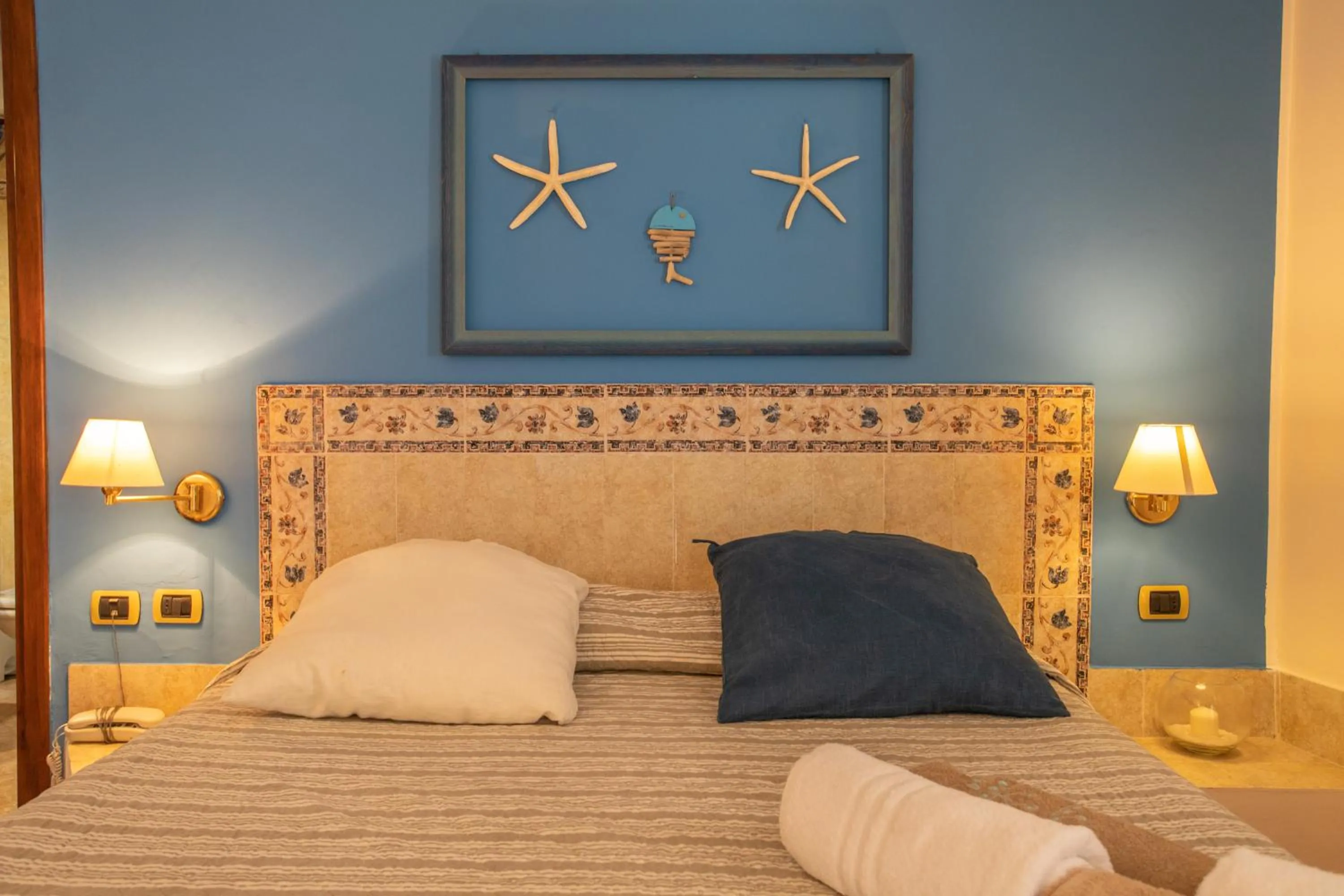 Bedroom, Bed in Relais Isole del Sud