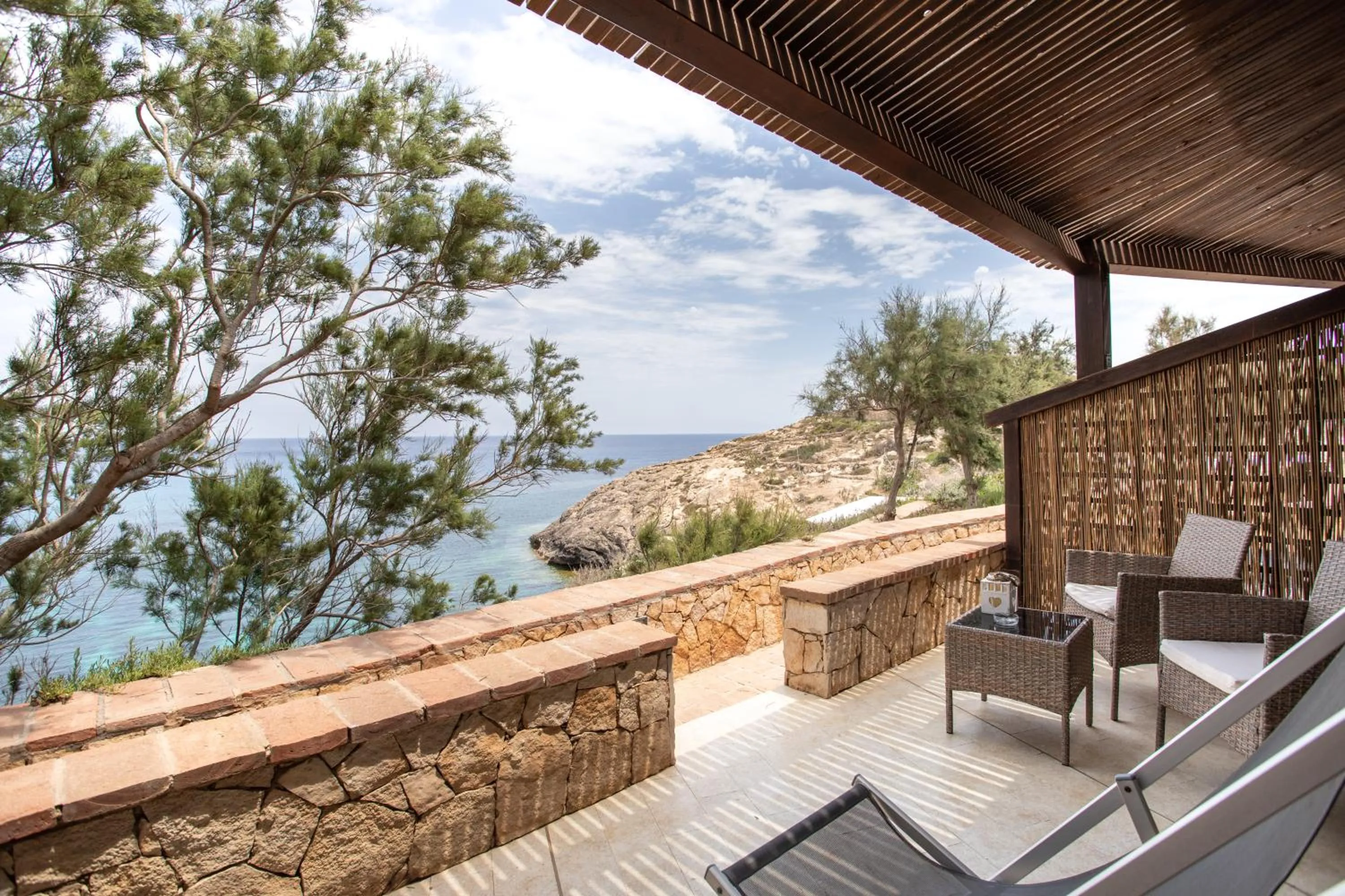 Balcony/Terrace in Relais Isole del Sud