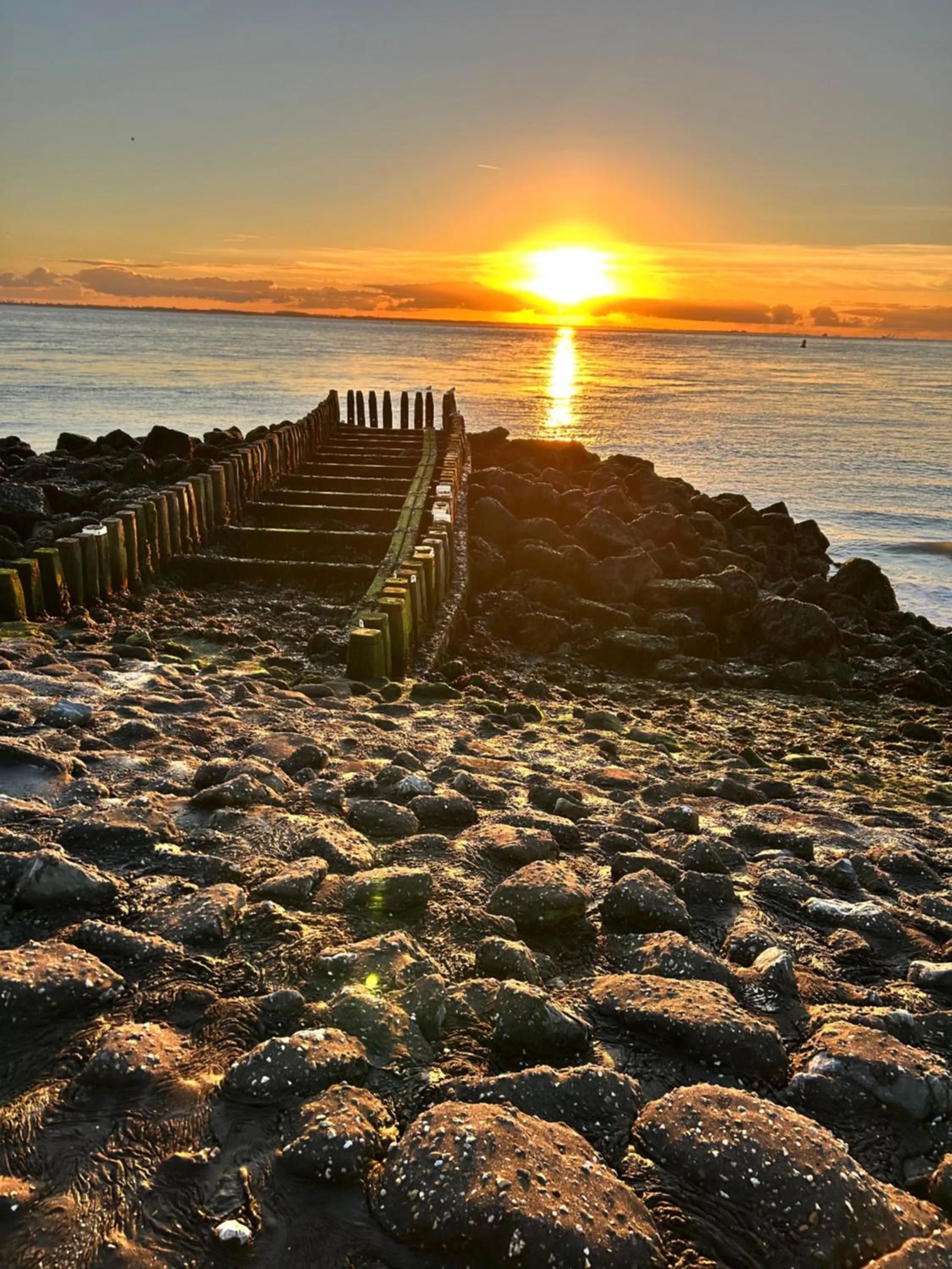 Sunset in B&B Zeeuws genoegen