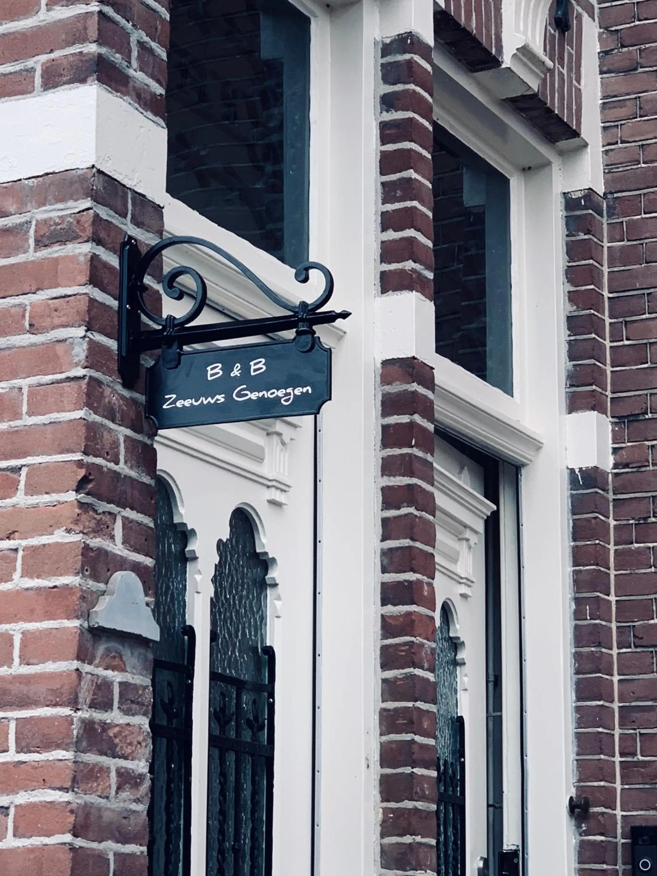 Facade/entrance in B&B Zeeuws genoegen