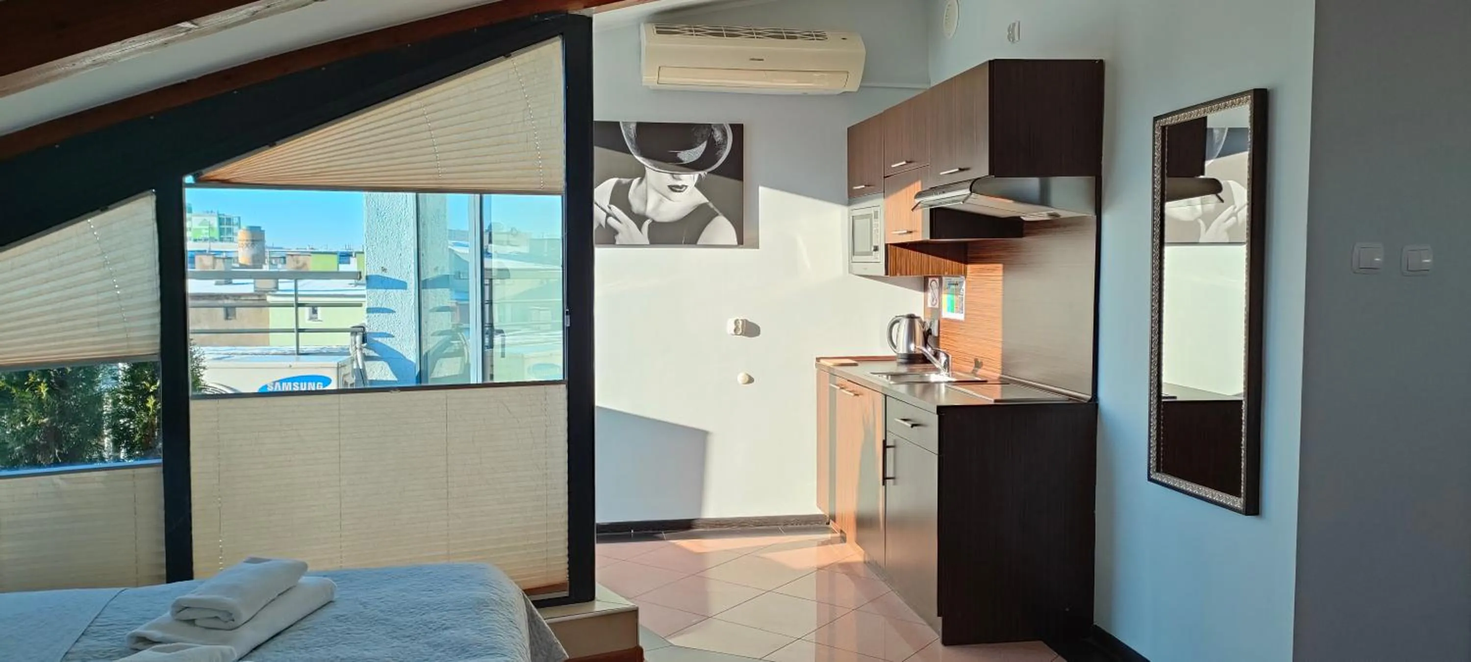 Kitchen or kitchenette in City Aparthotel