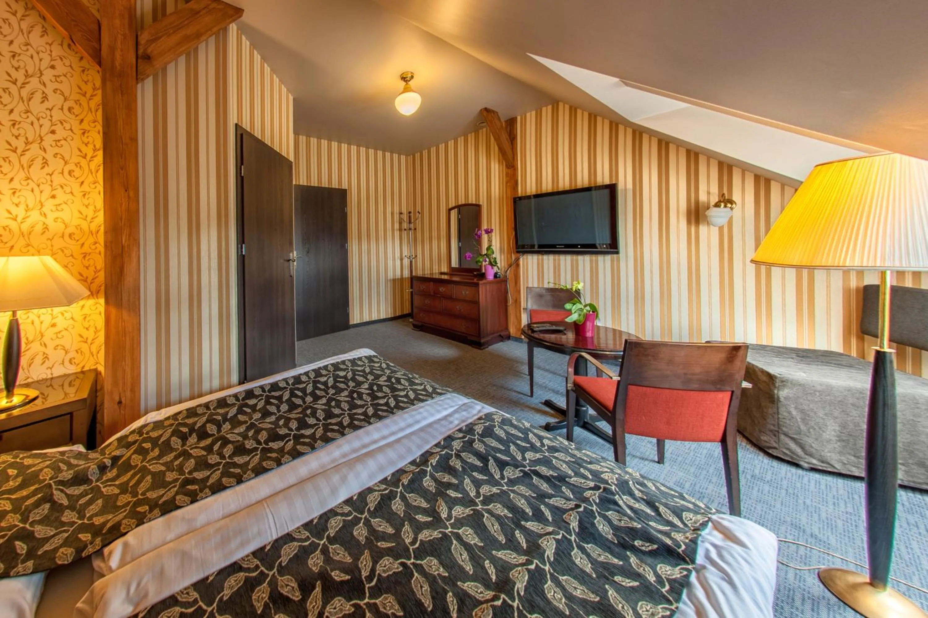 Photo of the whole room, Bed in Arkadia Gościniec-klima,parking,ogród