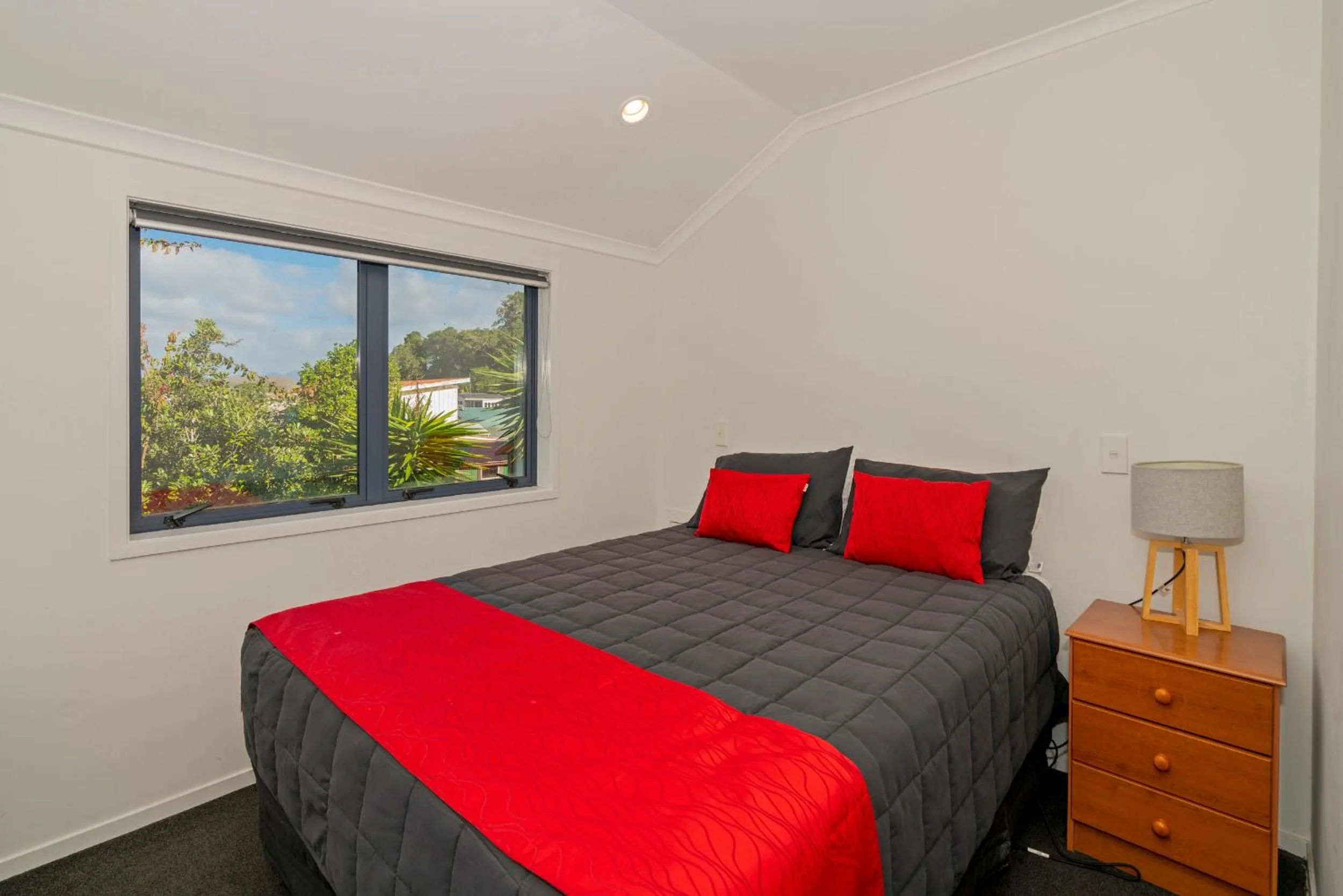 Bedroom, Bed in Bayside Motel Whitianga