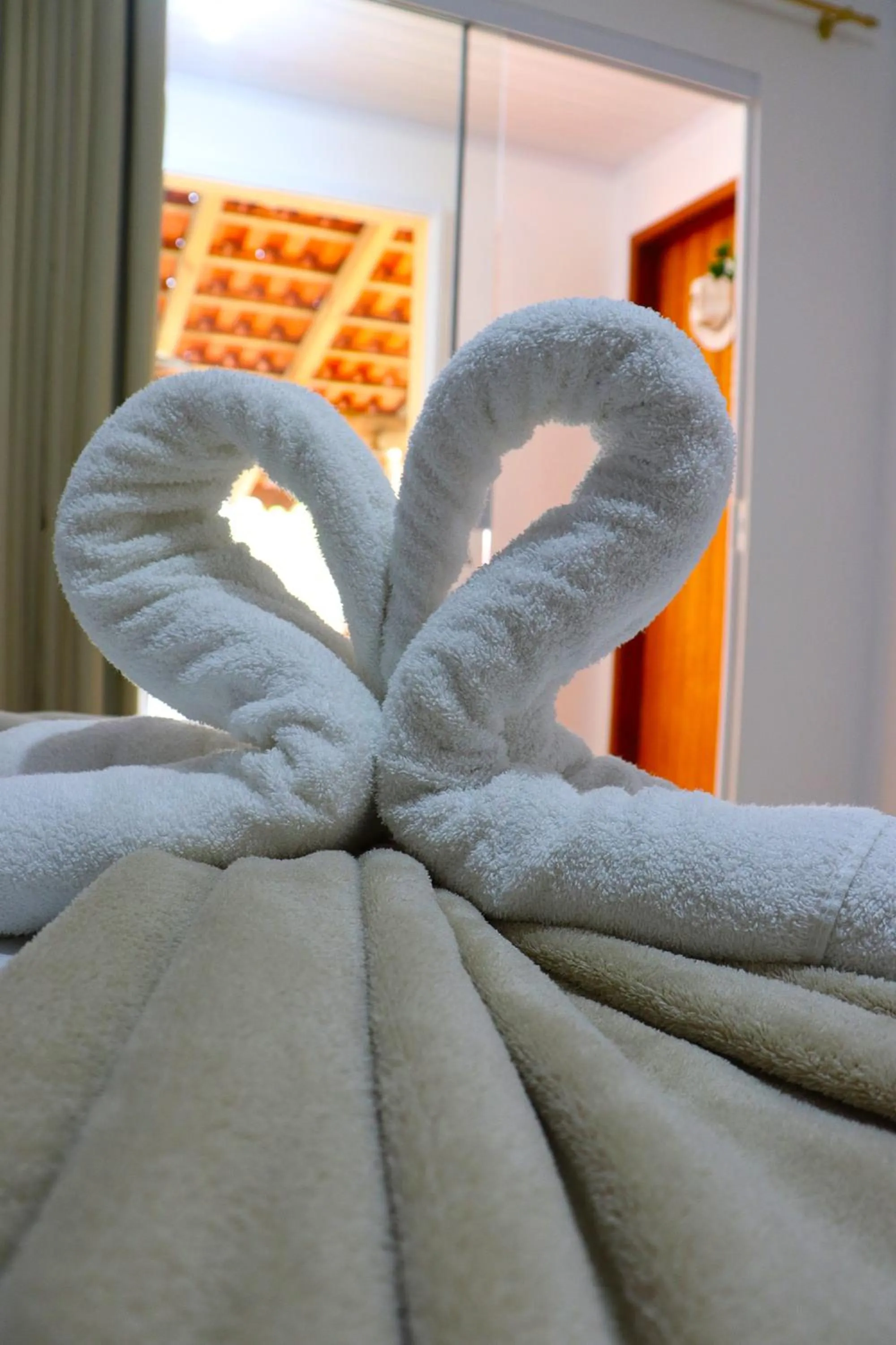 Bed in Pousada Alegria do Cowboy