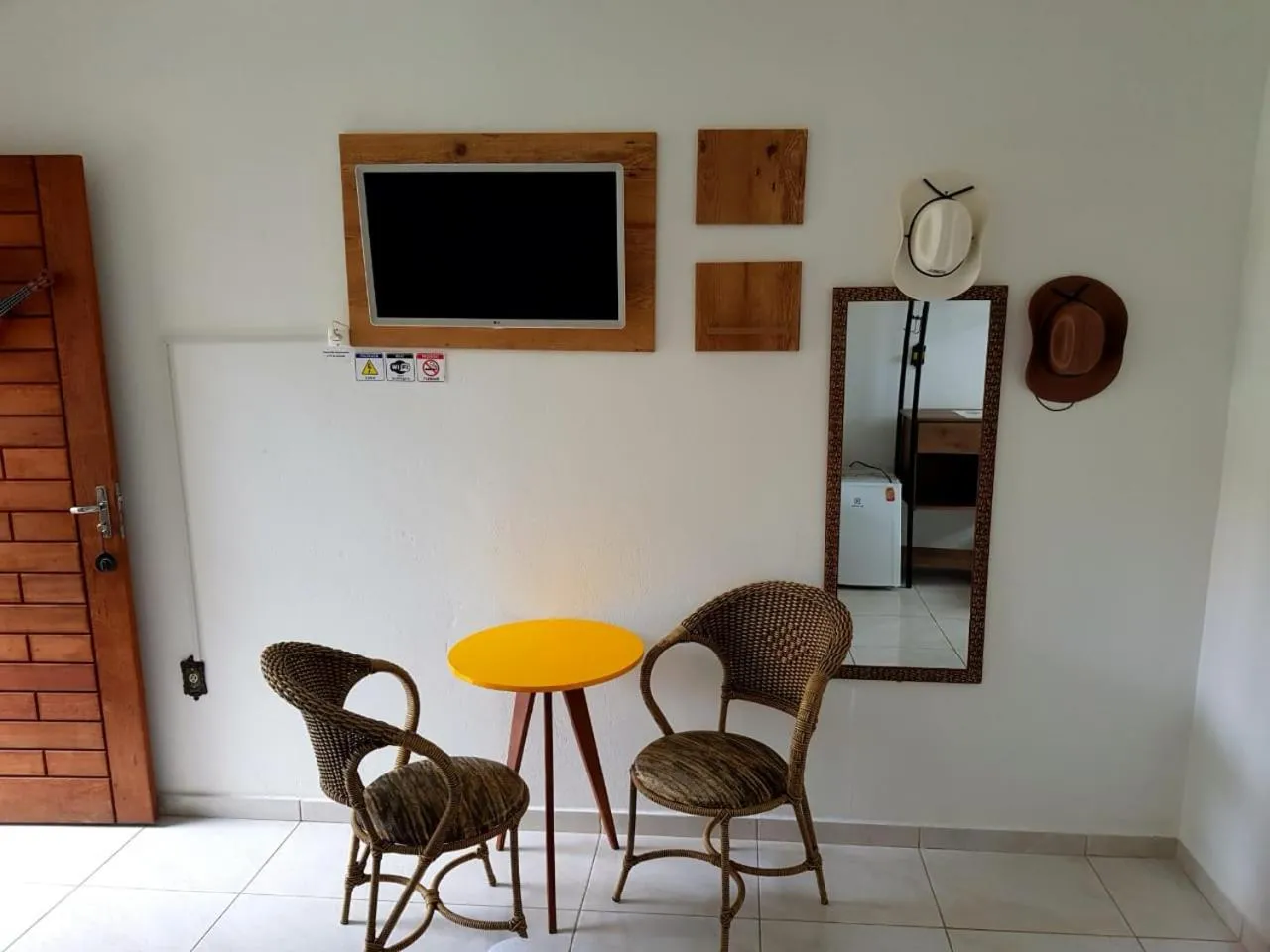 TV and multimedia in Pousada Alegria do Cowboy