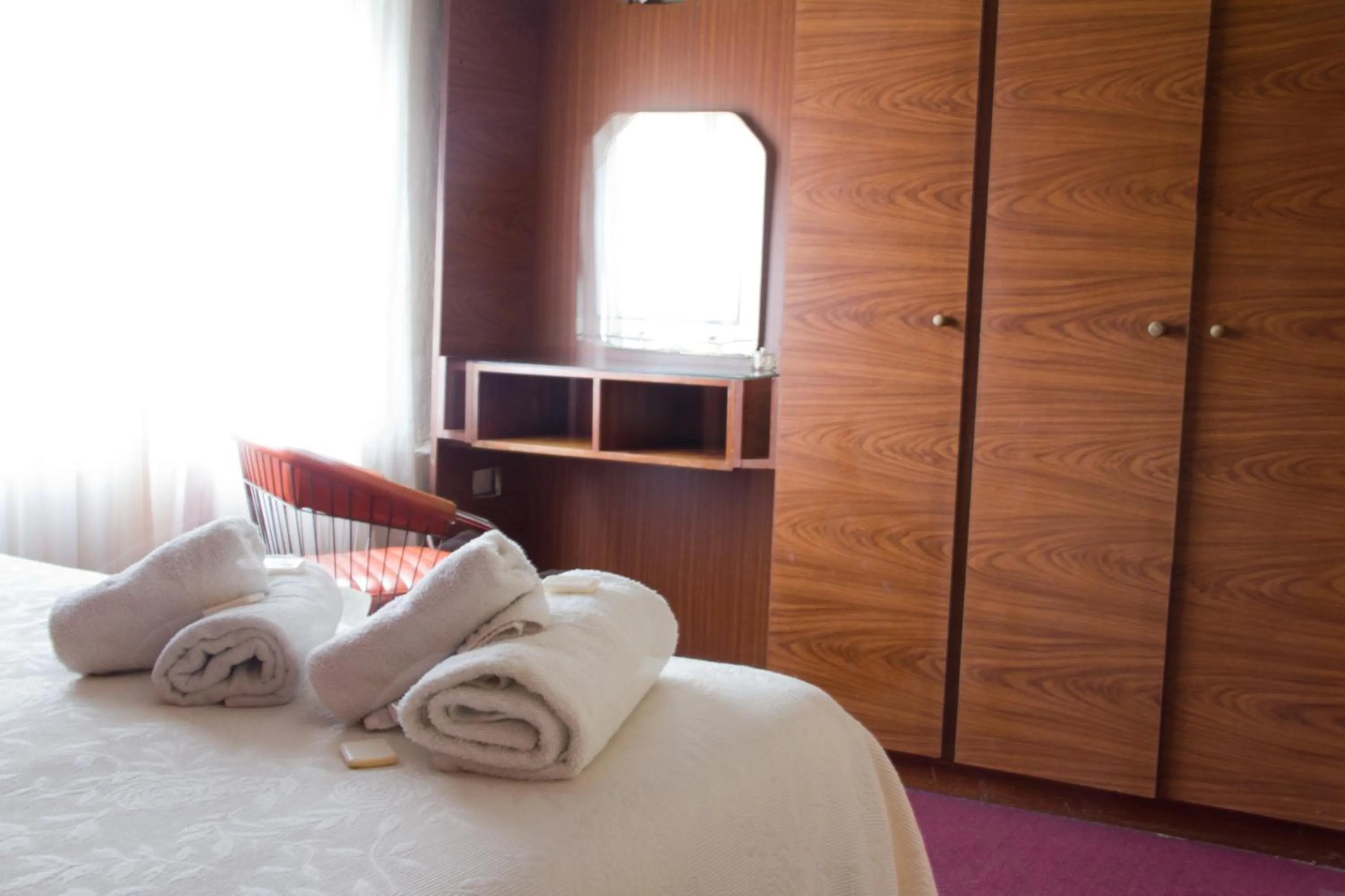 Decorative detail, Bed in Hotel Acuarius