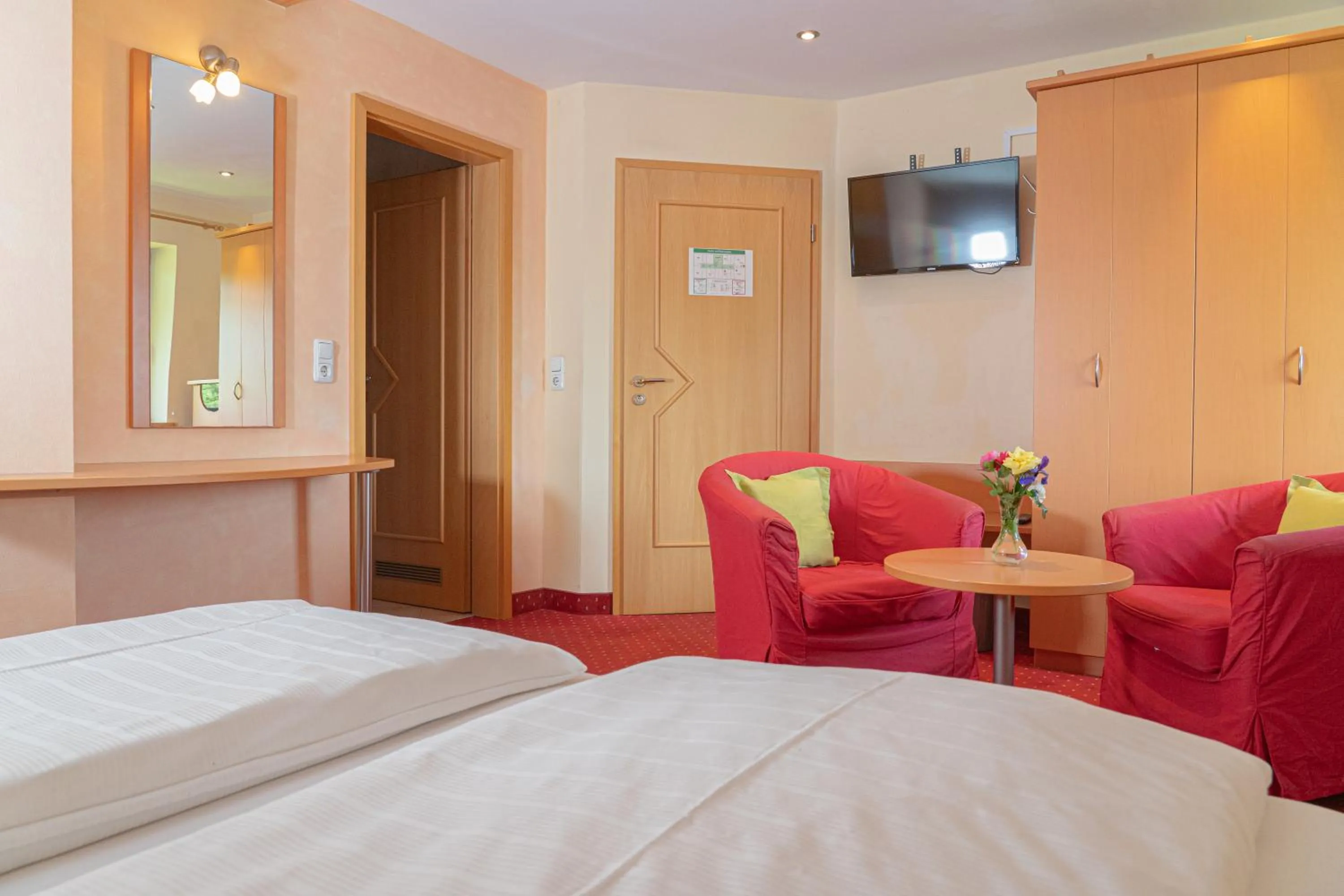 Photo of the whole room, Bed in Landhotel Bayerwald