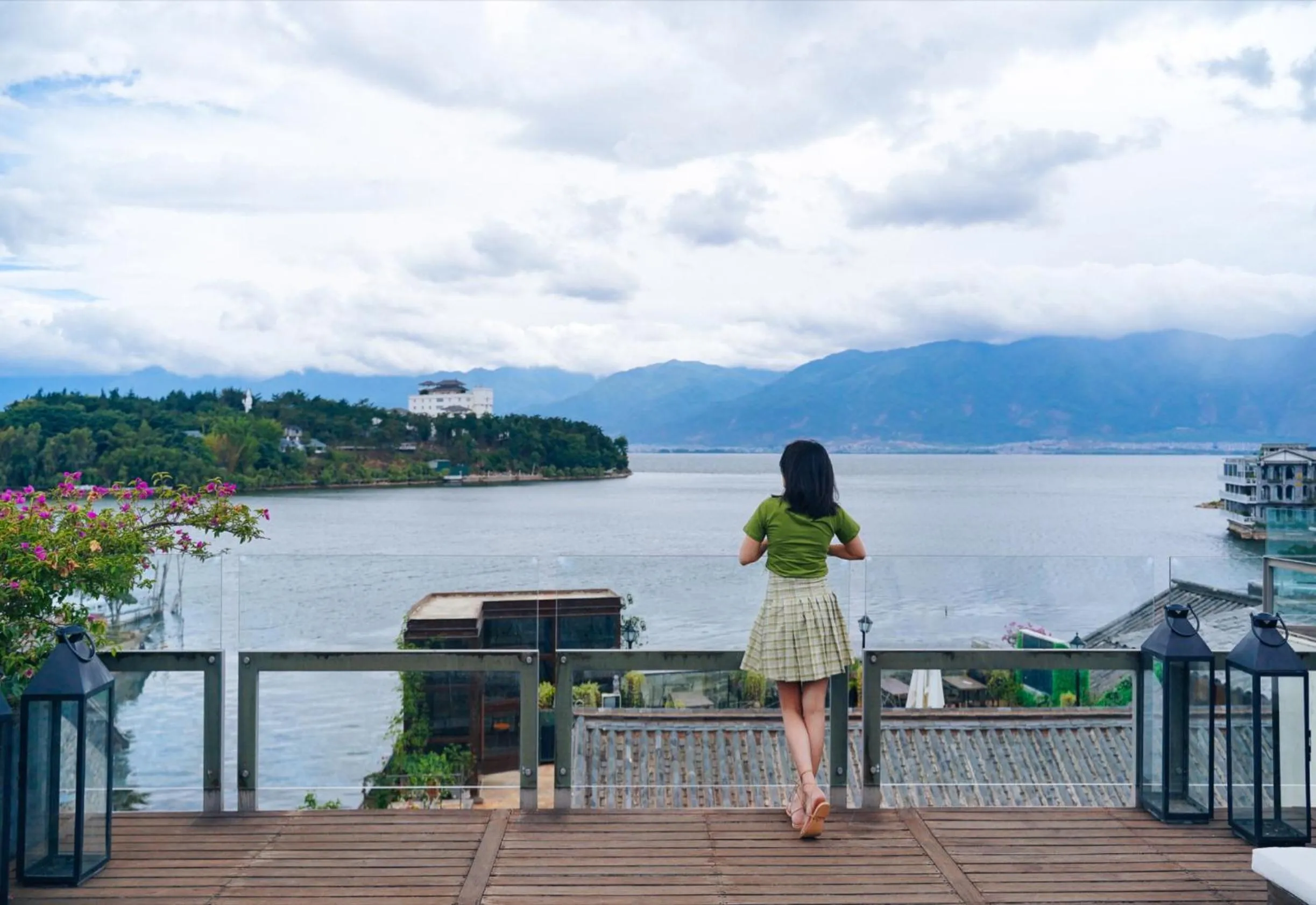 Balcony/Terrace in Yakamoz Haijie Hotel