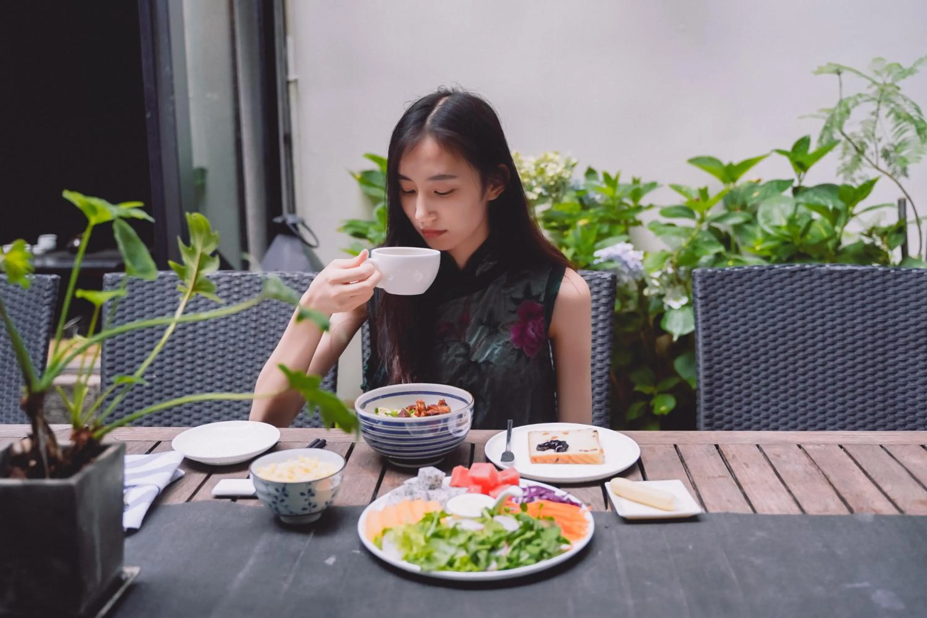 Breakfast in Yakamoz Haijie Hotel