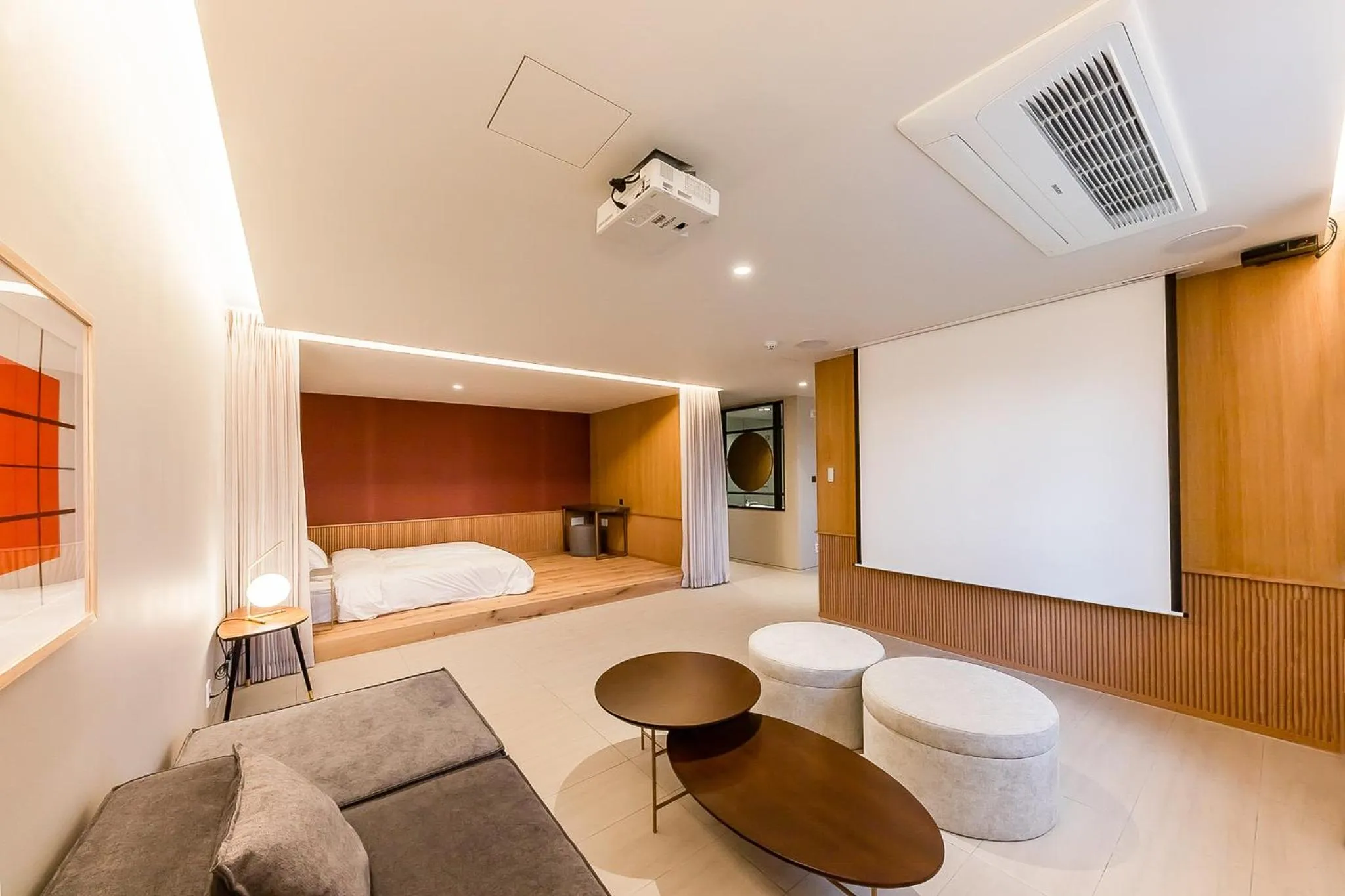 Bed in Brown-Dot Hotel Ulsan-Sincheon
