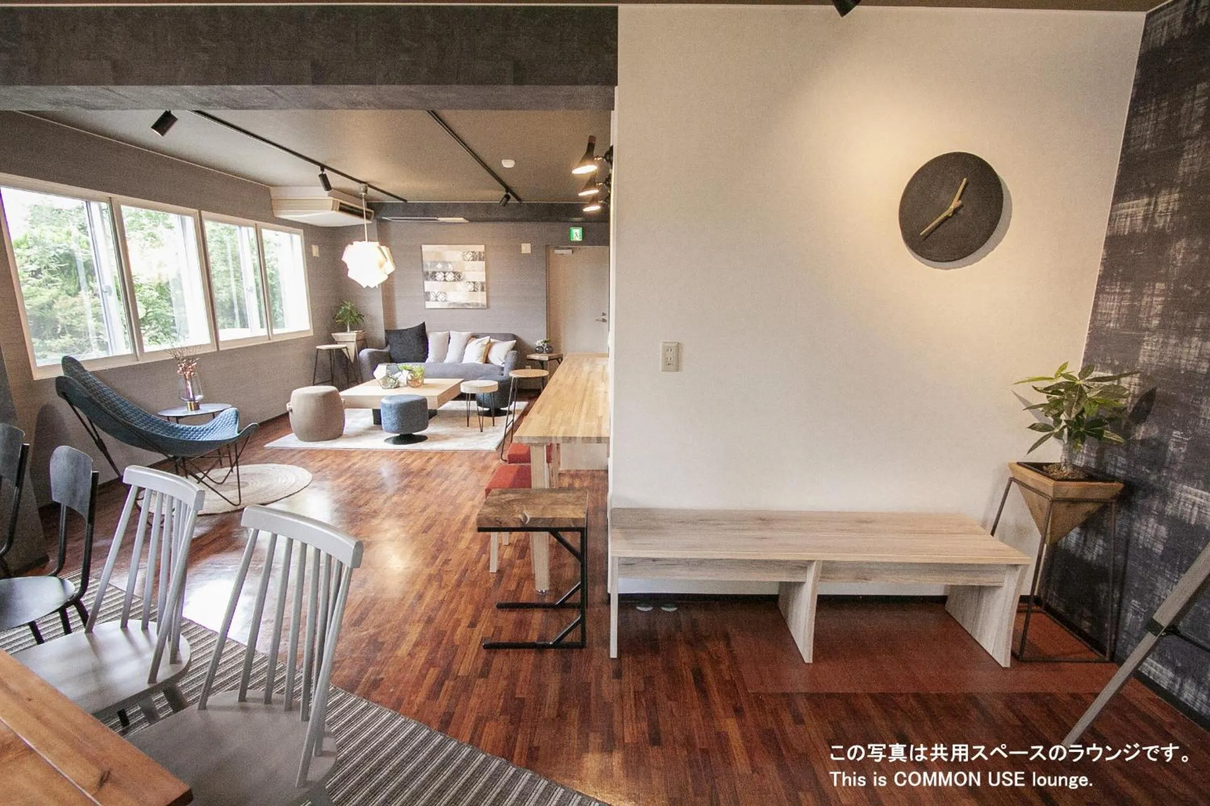 Lounge or bar in UCHI Living Stay Otaru Suitengu