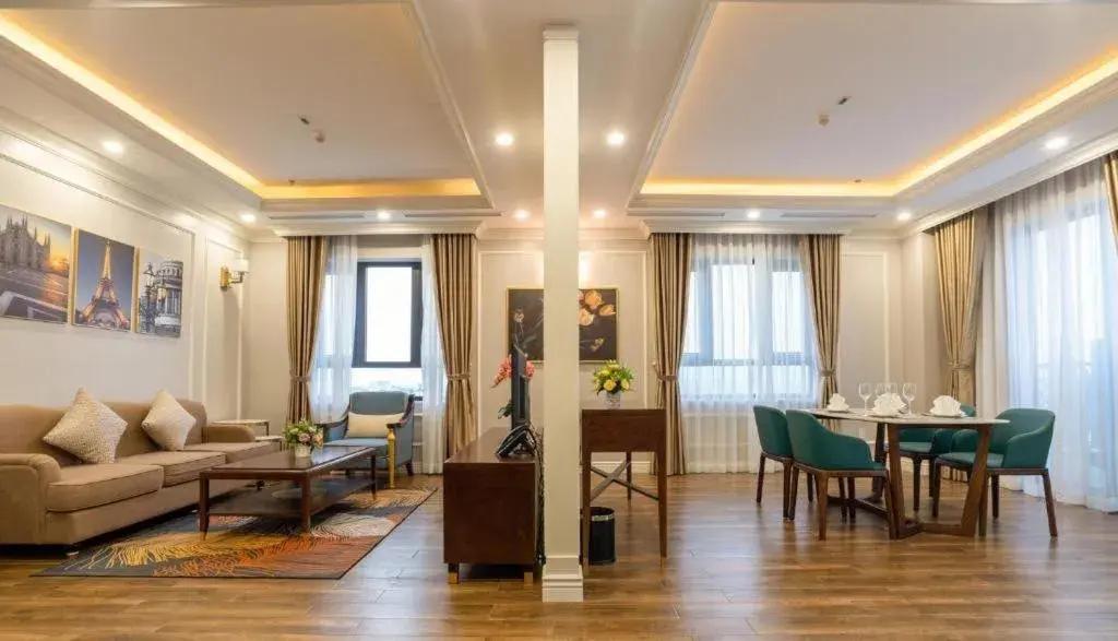 Living room in Victory Hotel & Apartment Hai Phong Living room in Victory Hotel & Apartment Hai Phong