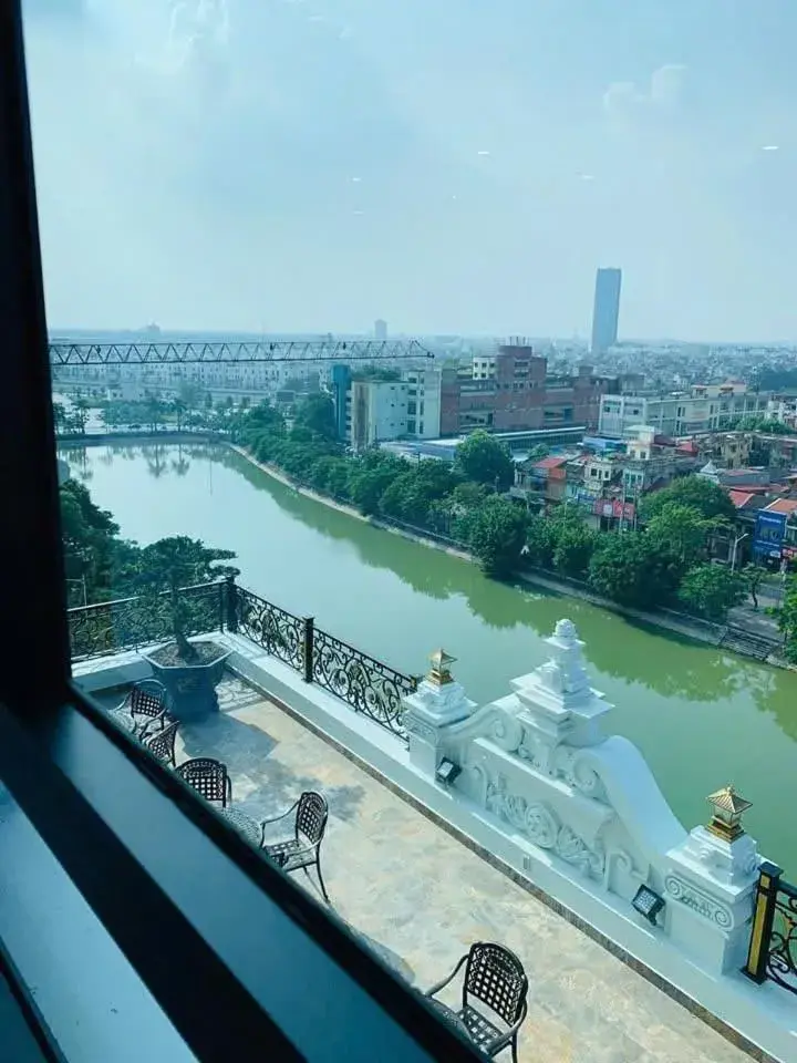 Lake view in Victory Hotel & Apartment Hai Phong Lake view in Victory Hotel & Apartment Hai Phong
