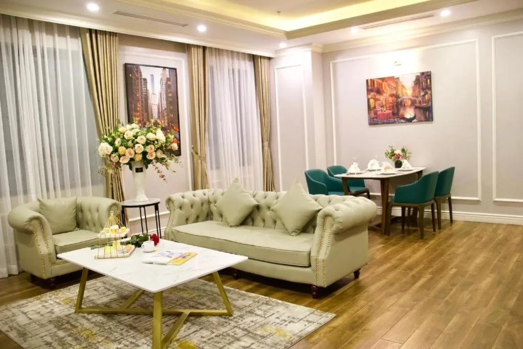 Living room in Victory Hotel & Apartment Hai Phong