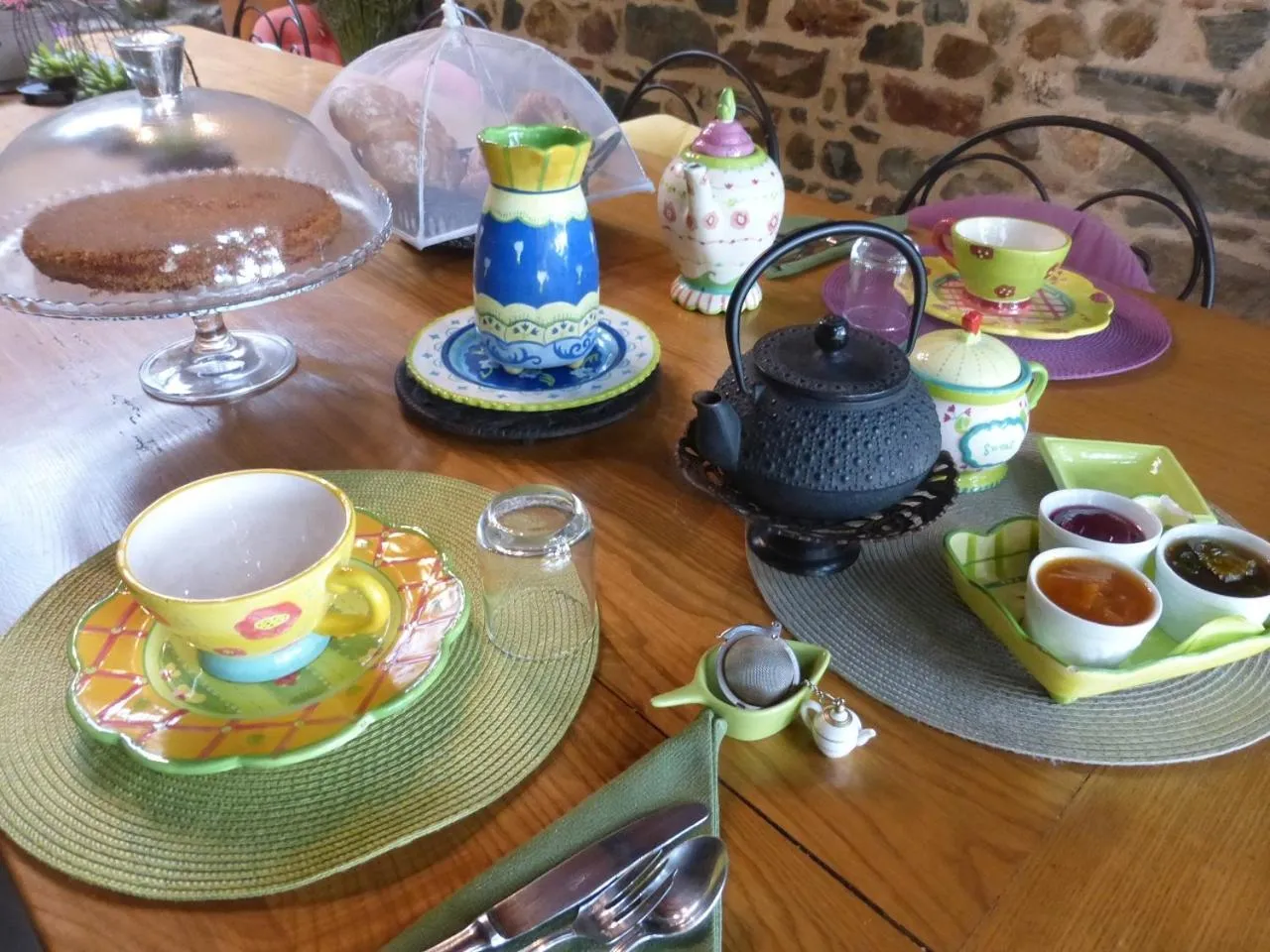 Breakfast in Le Clos du Merle