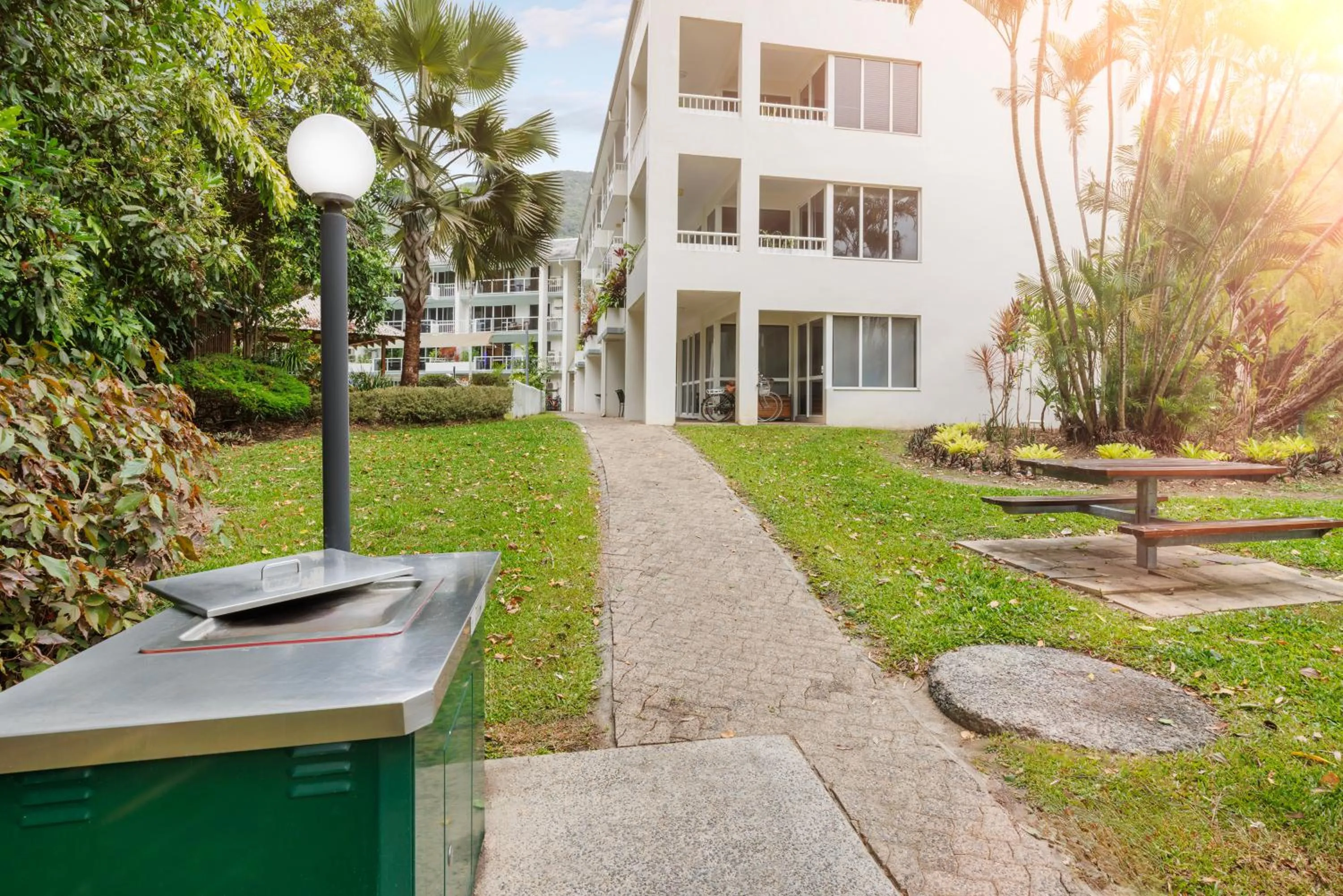 BBQ facilities in Coral Coast Resort Accor Vacation Club Apartments