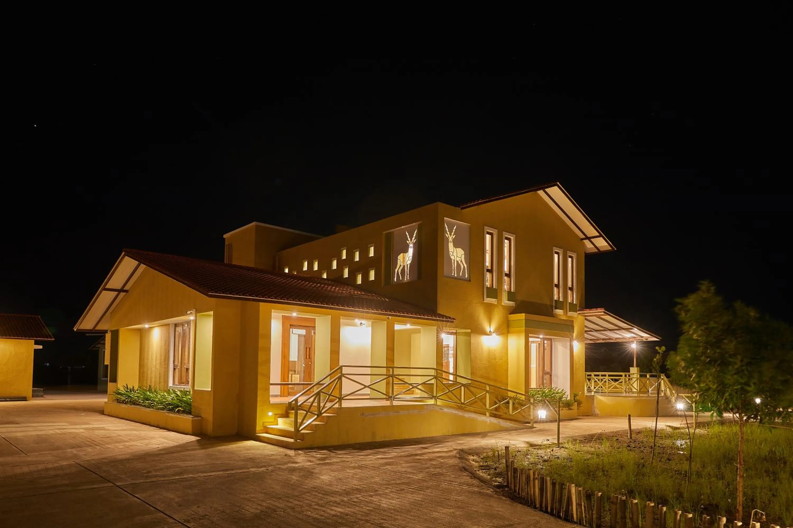 Landmark view in Blackbuck Safari Lodge Velavadar