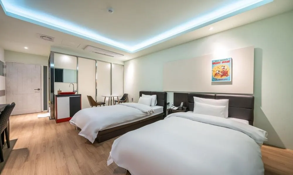 Bed in Gimpo Pentastar Hotel