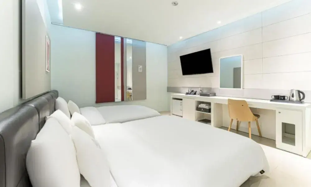 Bed in Gimpo Pentastar Hotel Bed in Gimpo Pentastar Hotel