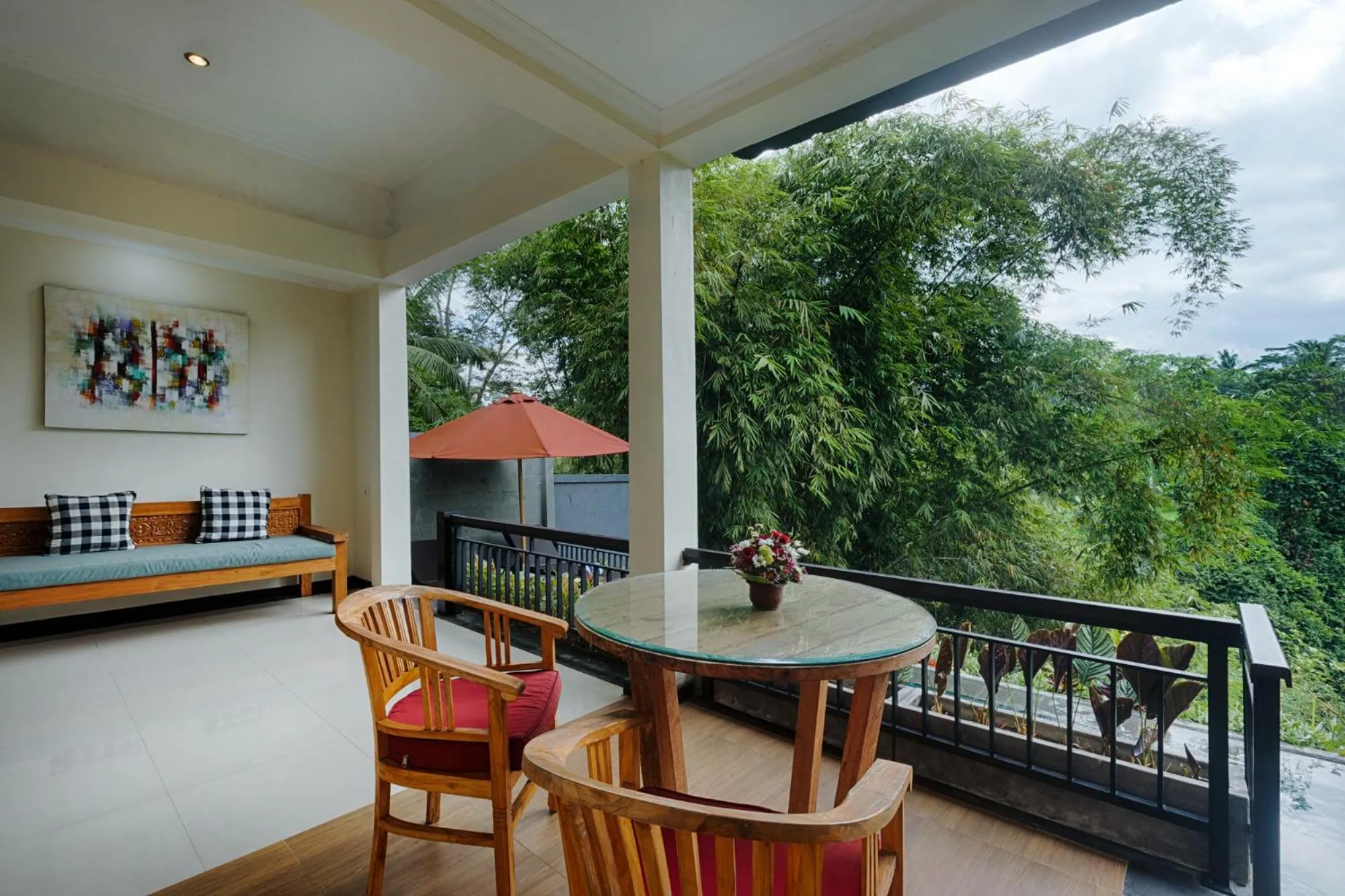 Balcony/Terrace in Kaja Villa