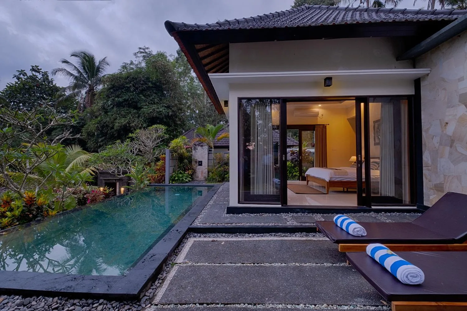 Facade/entrance in Kaja Villa