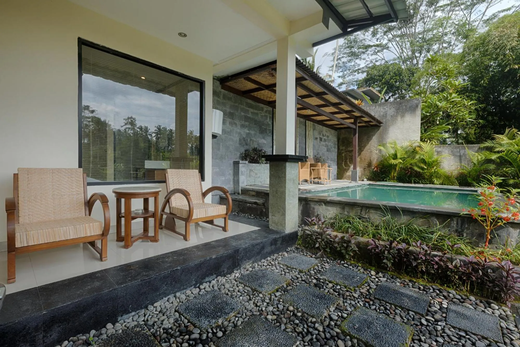 Balcony/Terrace in Kaja Villa