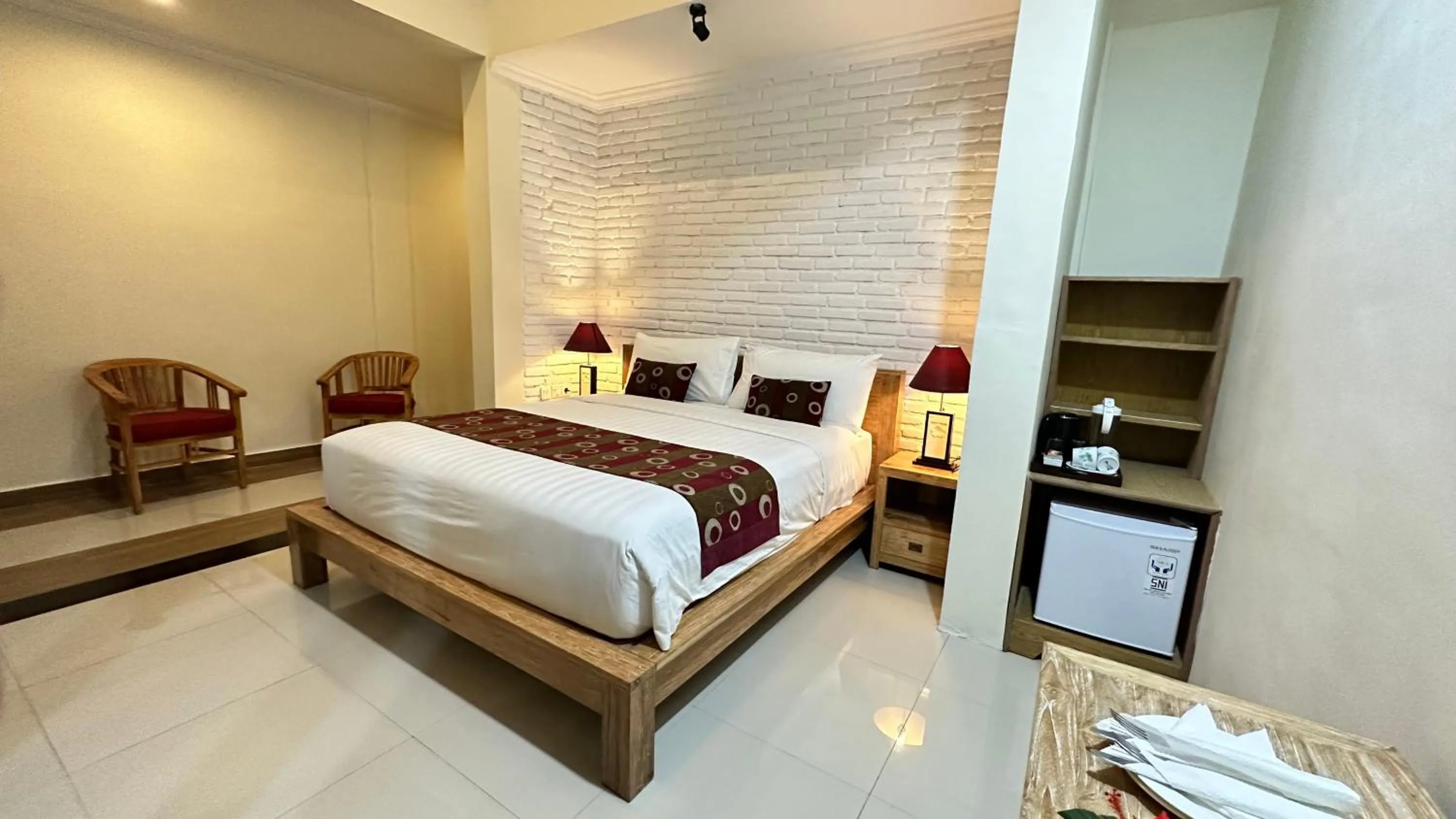 Bedroom, Bed in Kaja Villa