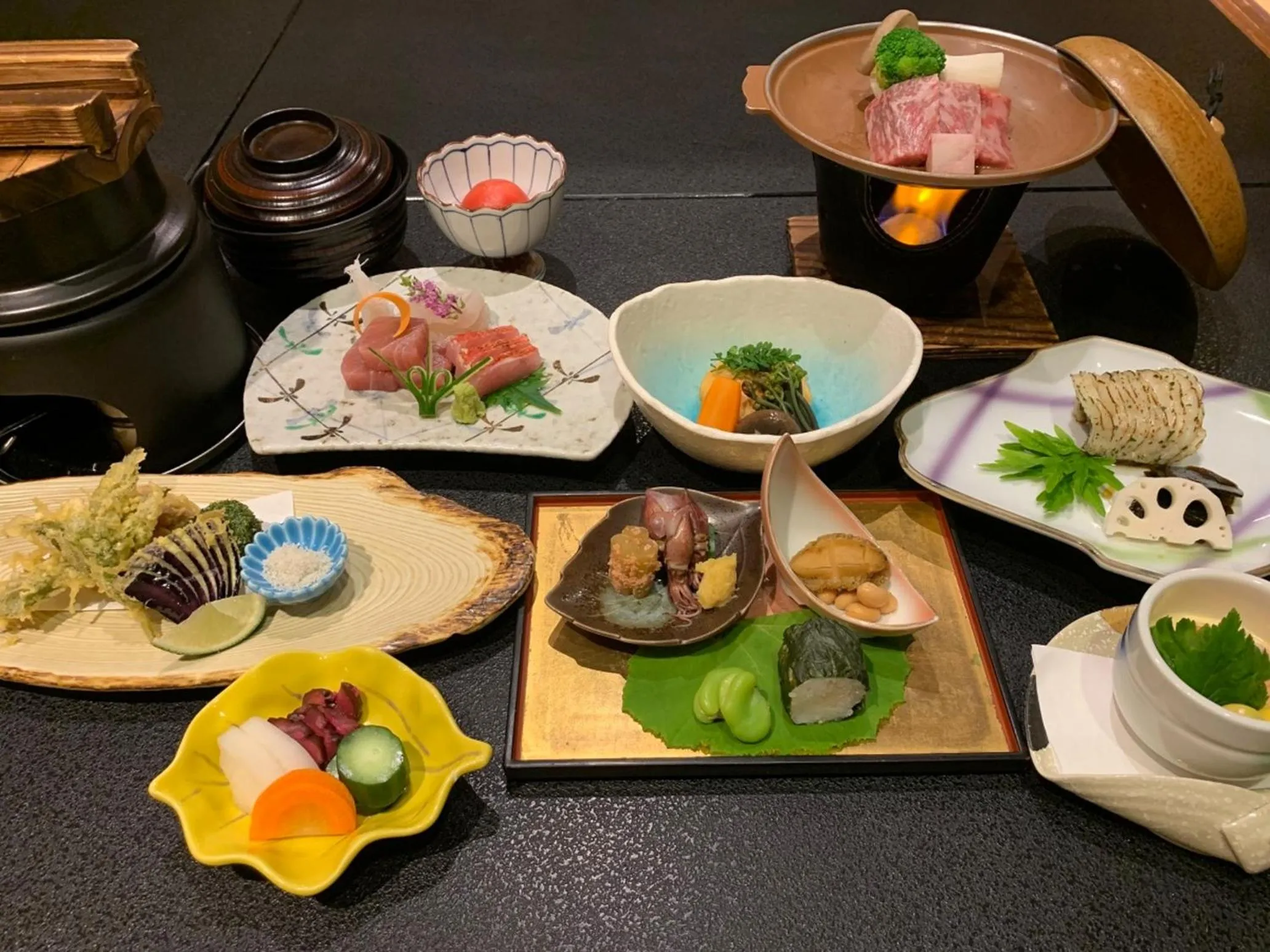 Dinner in HOTEL&RESORT Izu no Ne