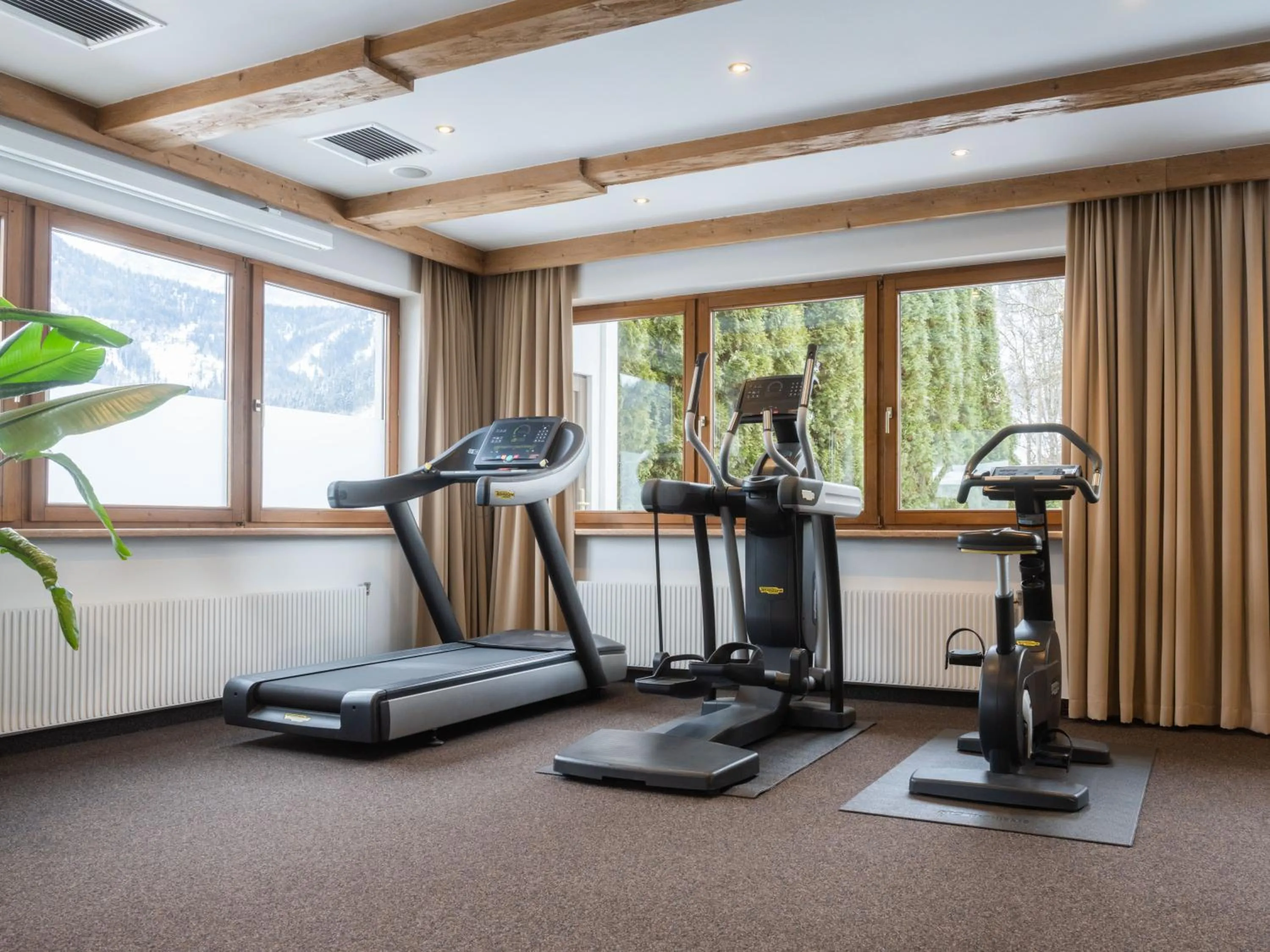 Fitness centre/facilities in Hotel Hubertus