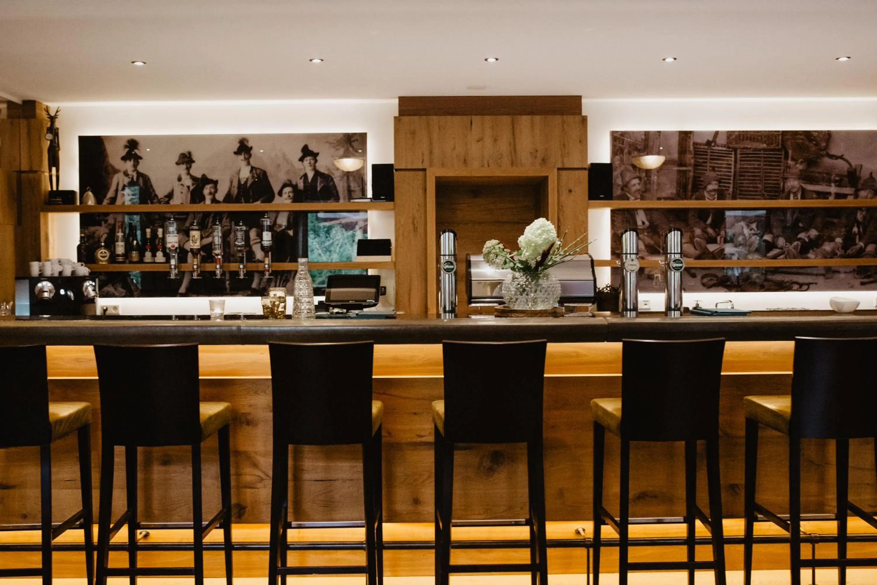 Lounge or bar in Hotel Hubertus