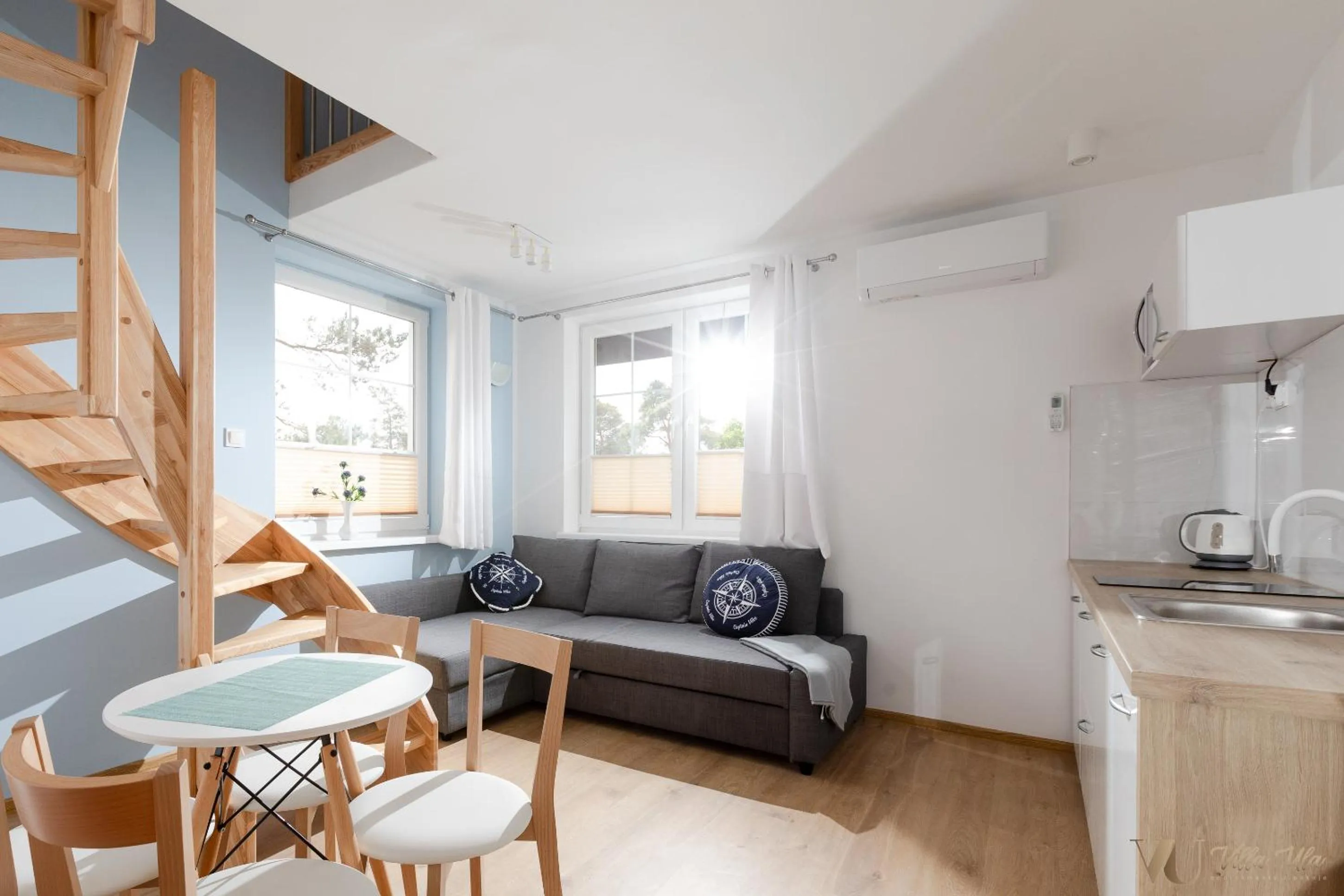 Living room in Villa Ula