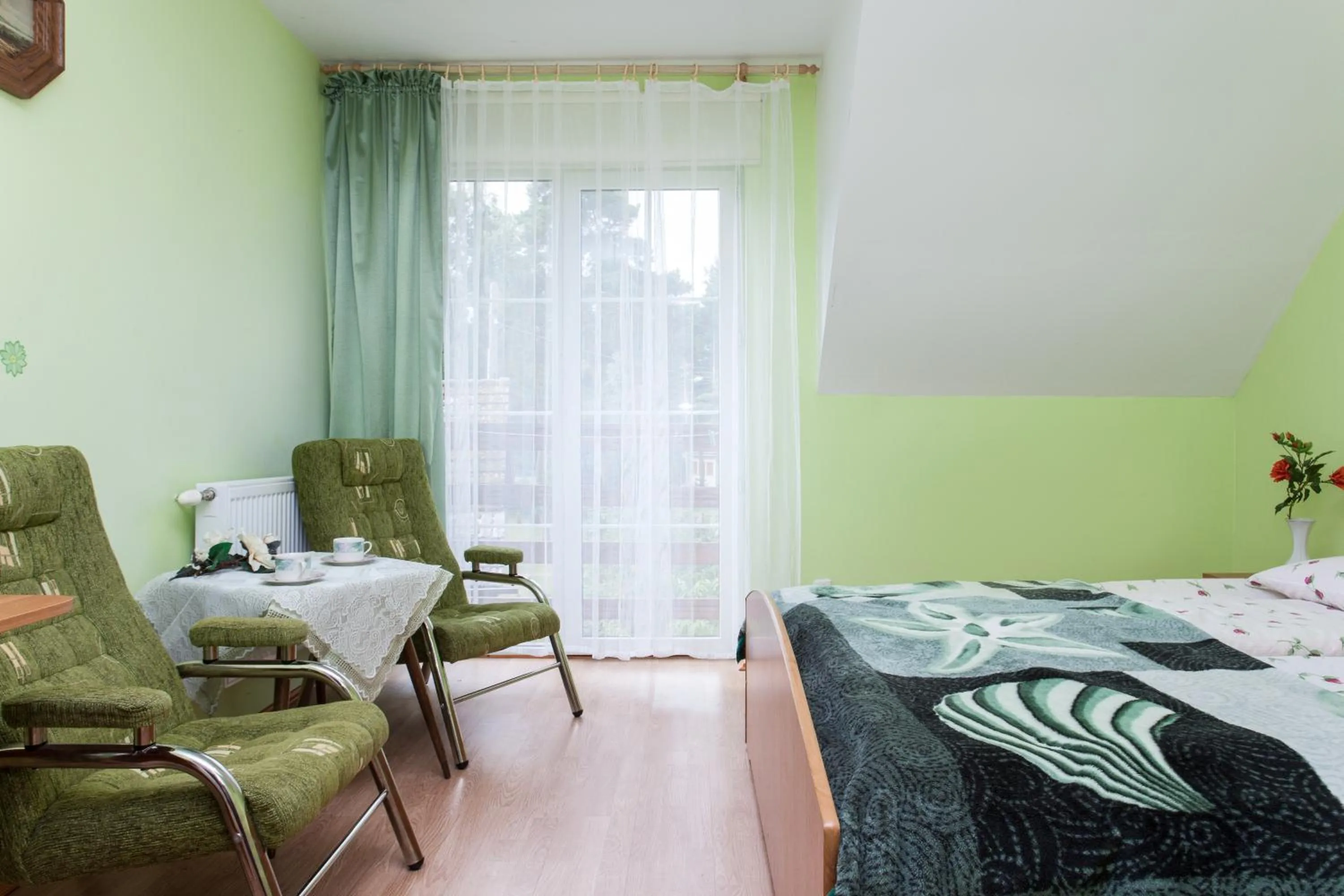 Balcony/Terrace, Bed in Villa Ula