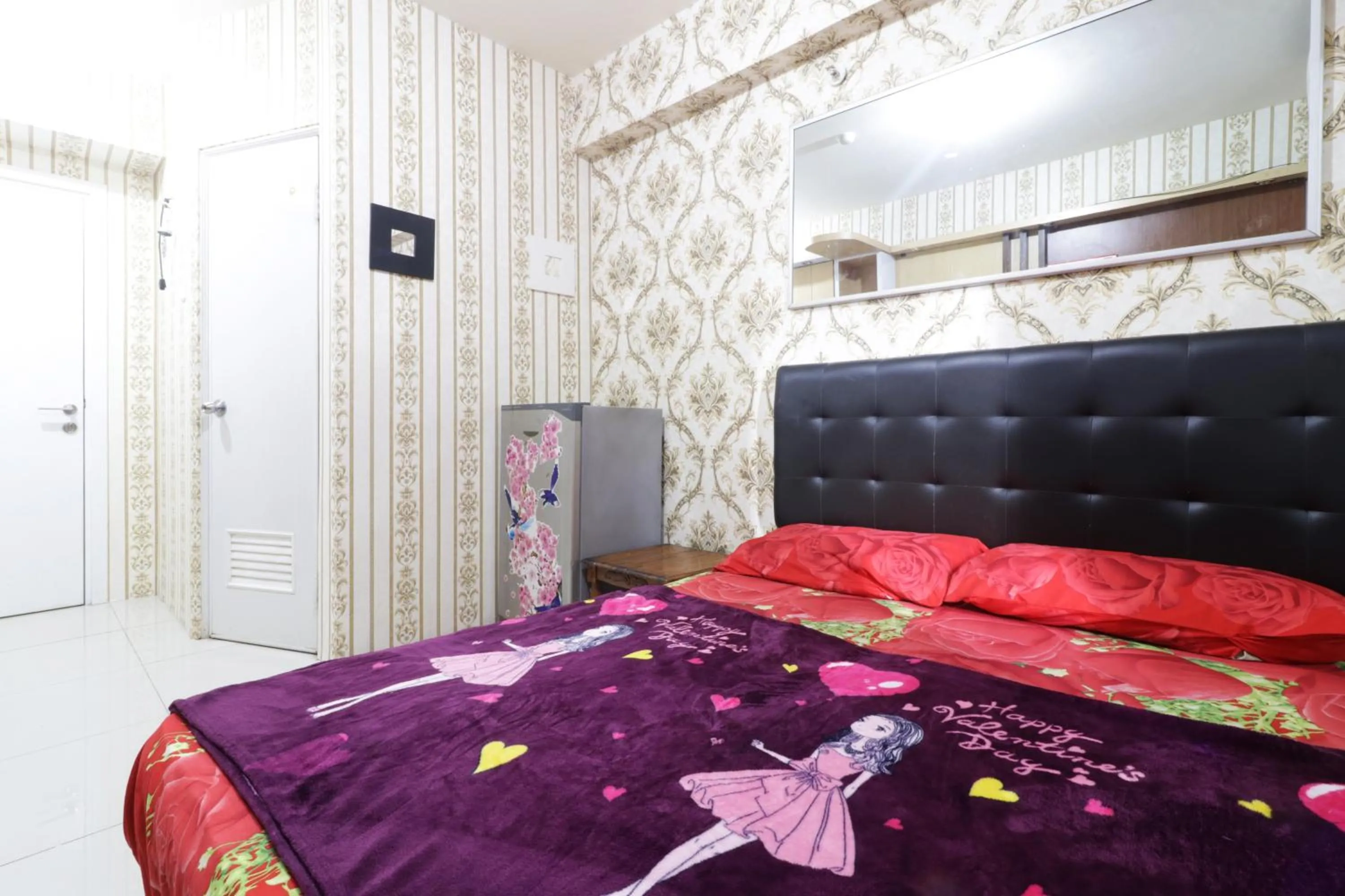 Bedroom, Bed in Green Pramuka City by SR Property