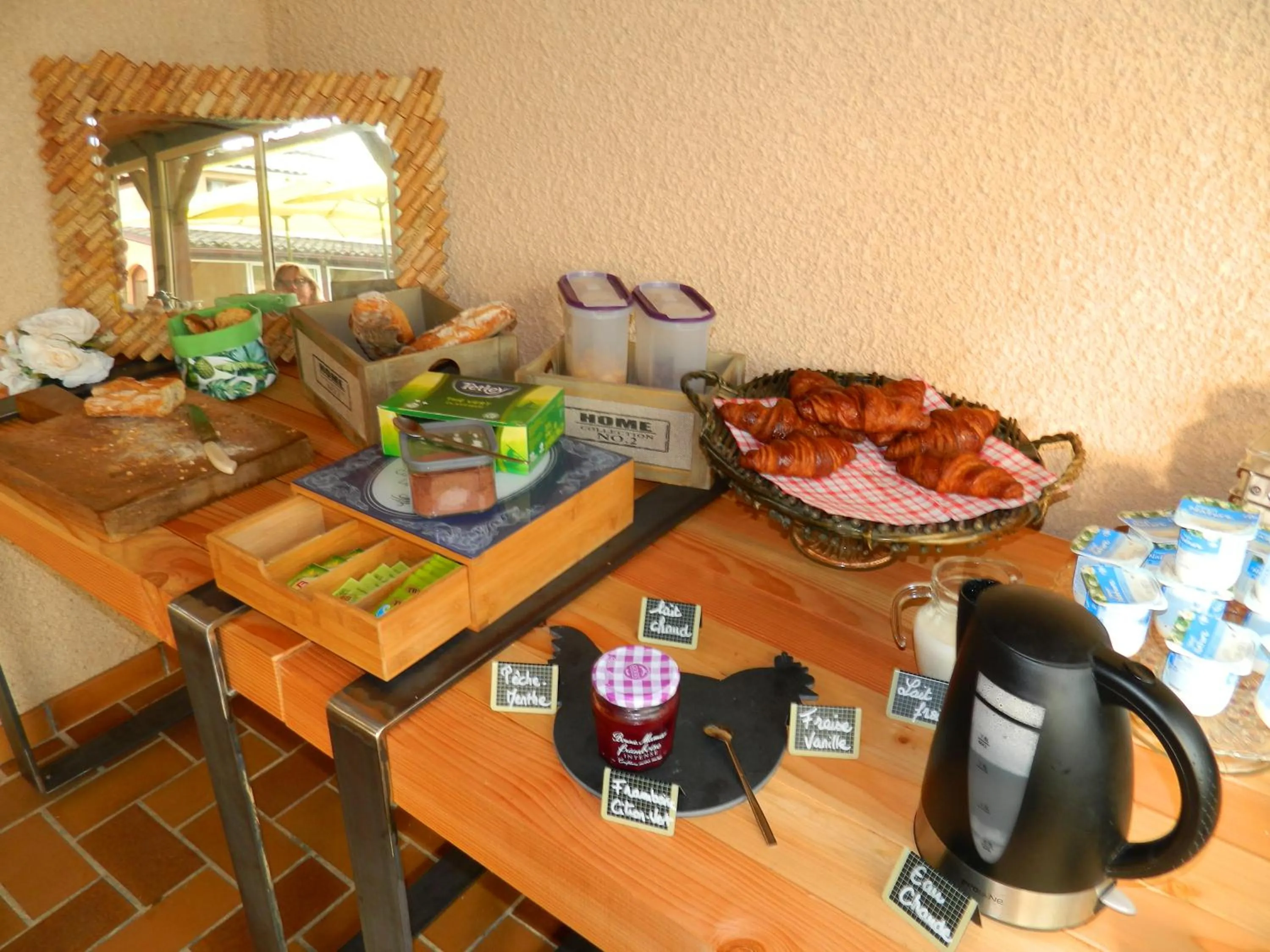 Food in le clos des dryades f