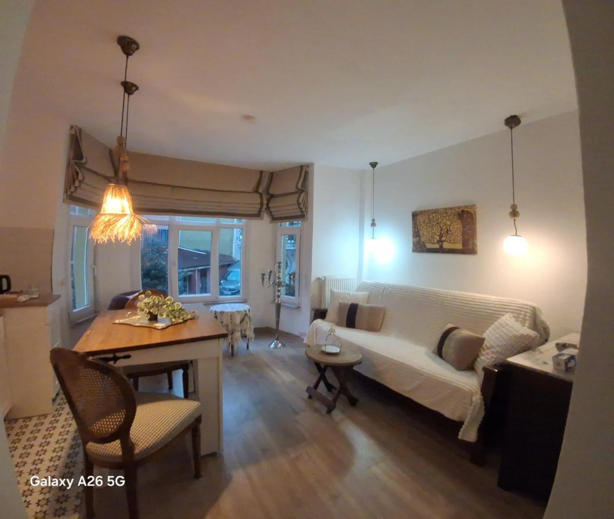 Bed in The White Swan Suites Beyoglu