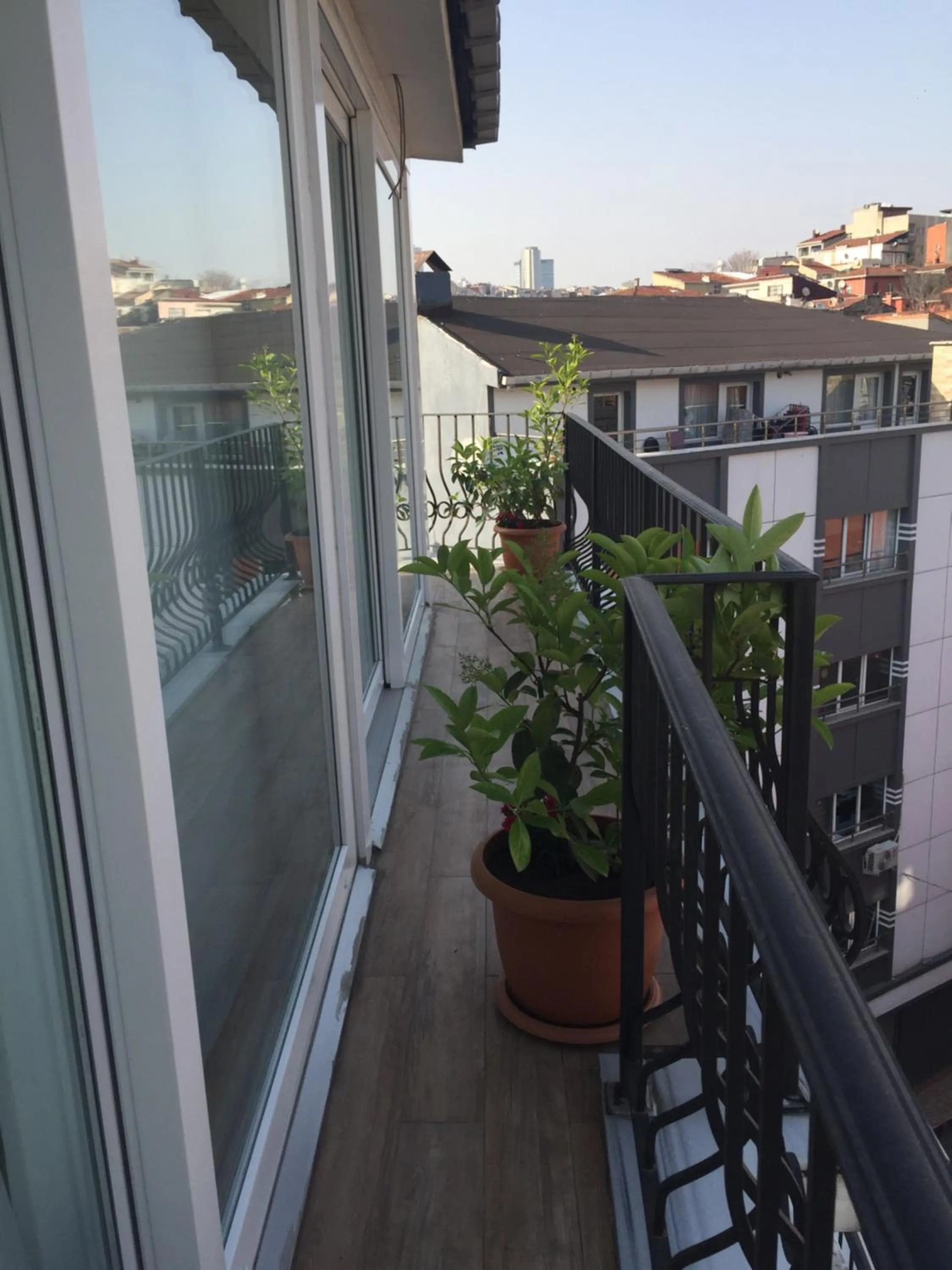 Balcony/Terrace in The White Swan Suites Beyoglu