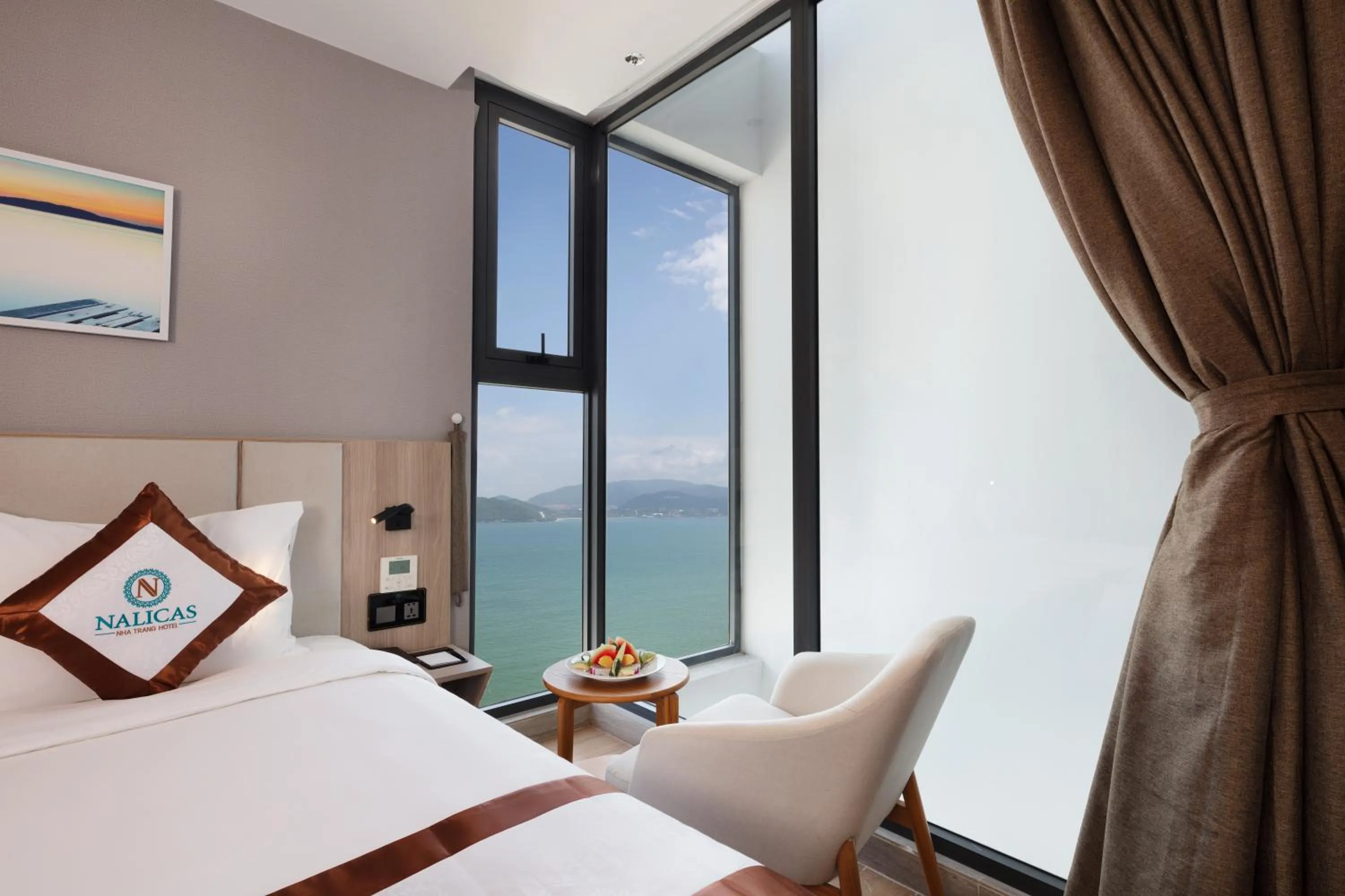 Sea view, Bed in Nalicas Nha Trang Hotel