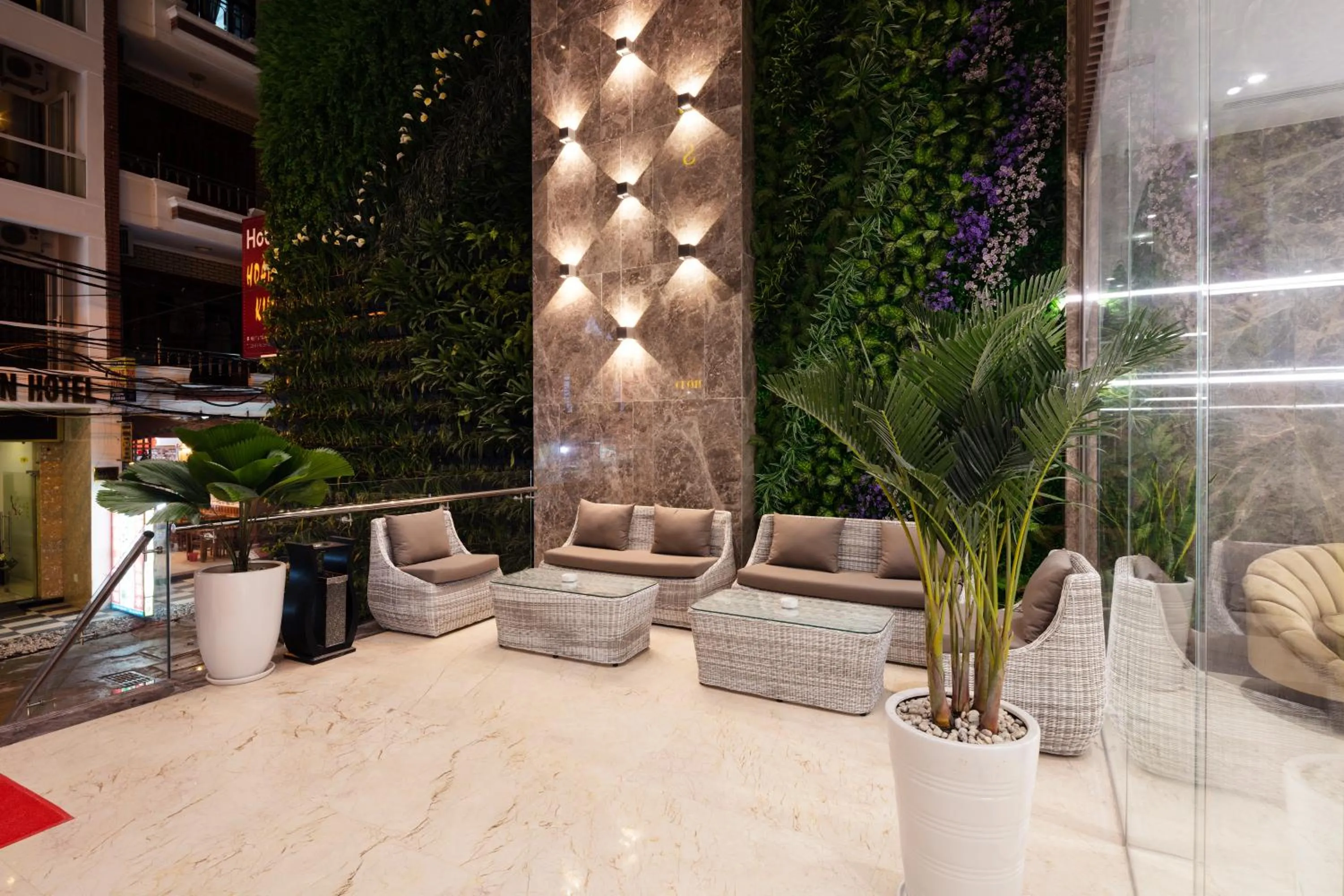 Patio in Nalicas Nha Trang Hotel