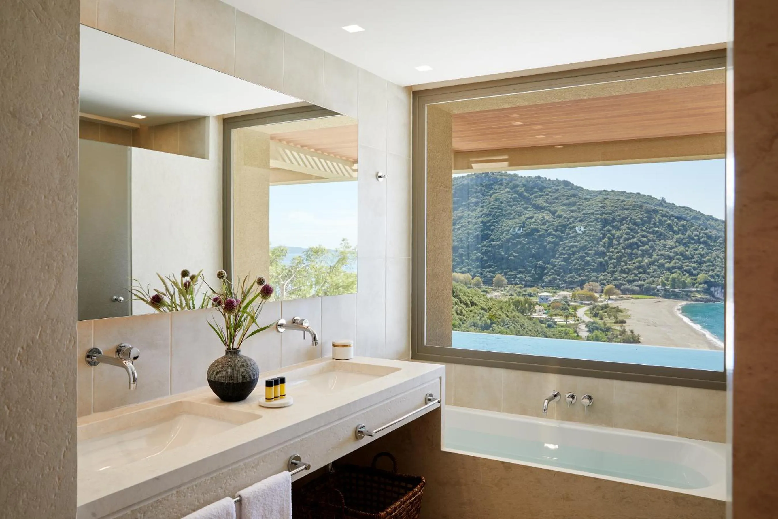 Bathroom in Elix, Mar-Bella Collection
