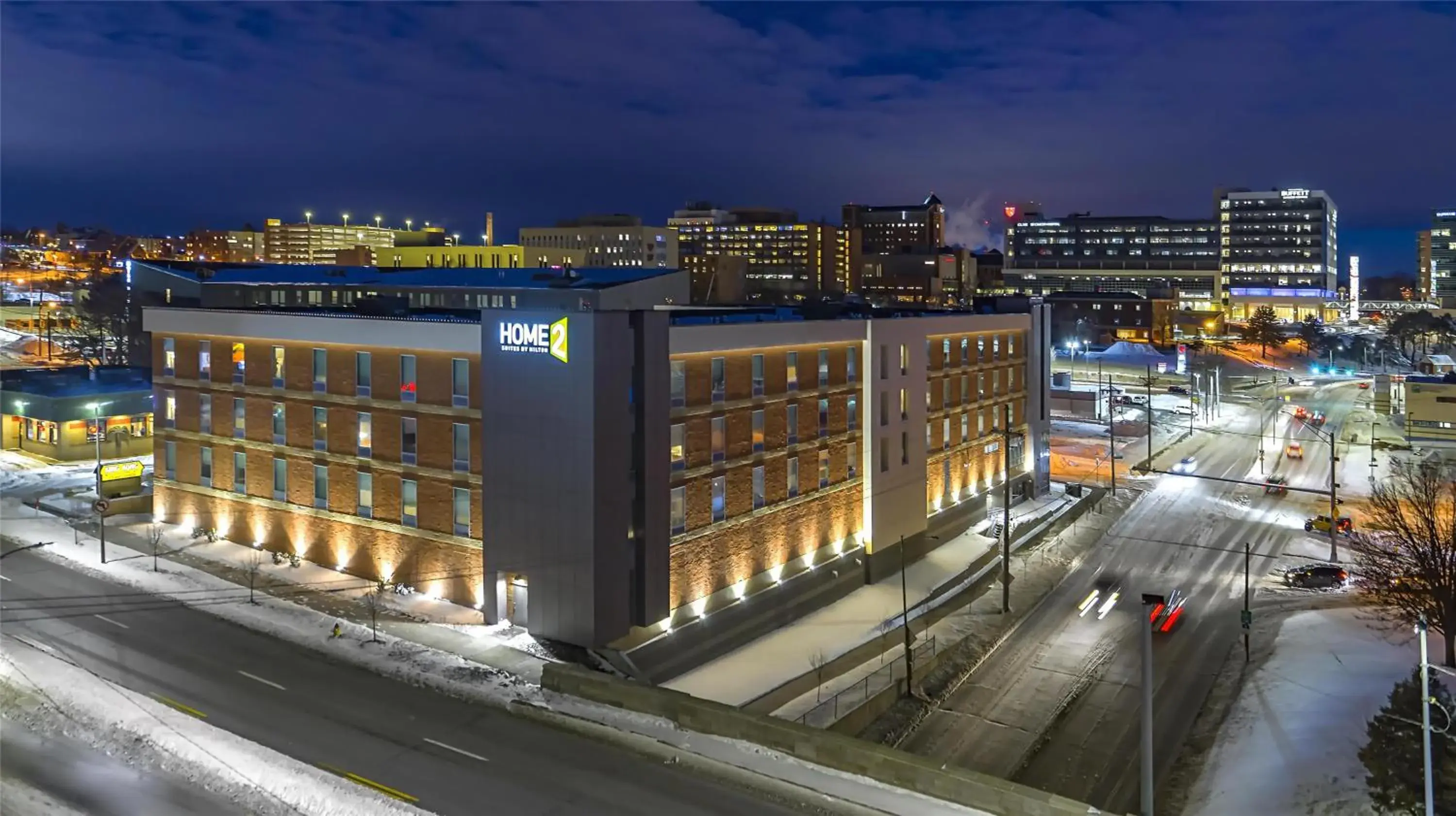 Property building in Home2 Suites By Hilton Omaha Un Medical Ctr Area Property building in Home2 Suites By Hilton Omaha Un Medical Ctr Area