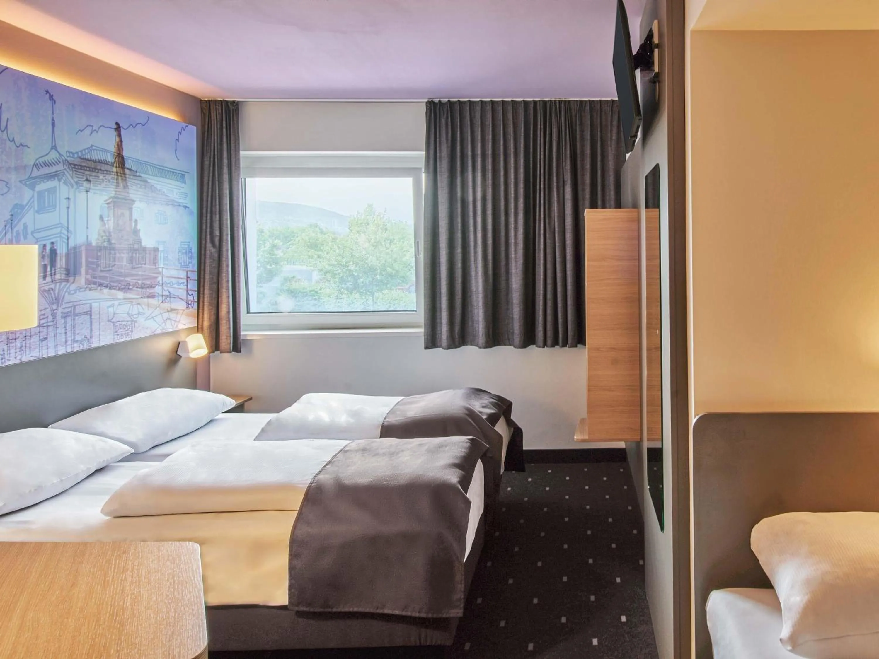 Bed in B&B Hotel Heidelberg