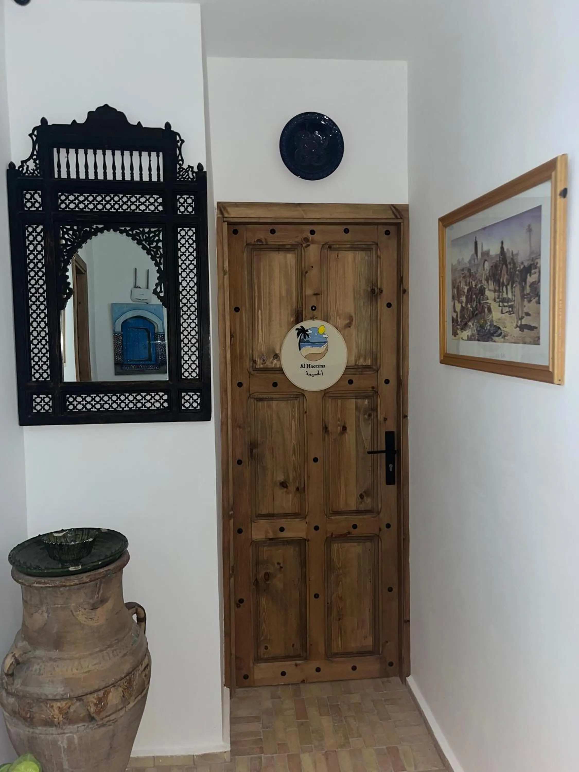 Decorative detail in Dar Rif Kebdani