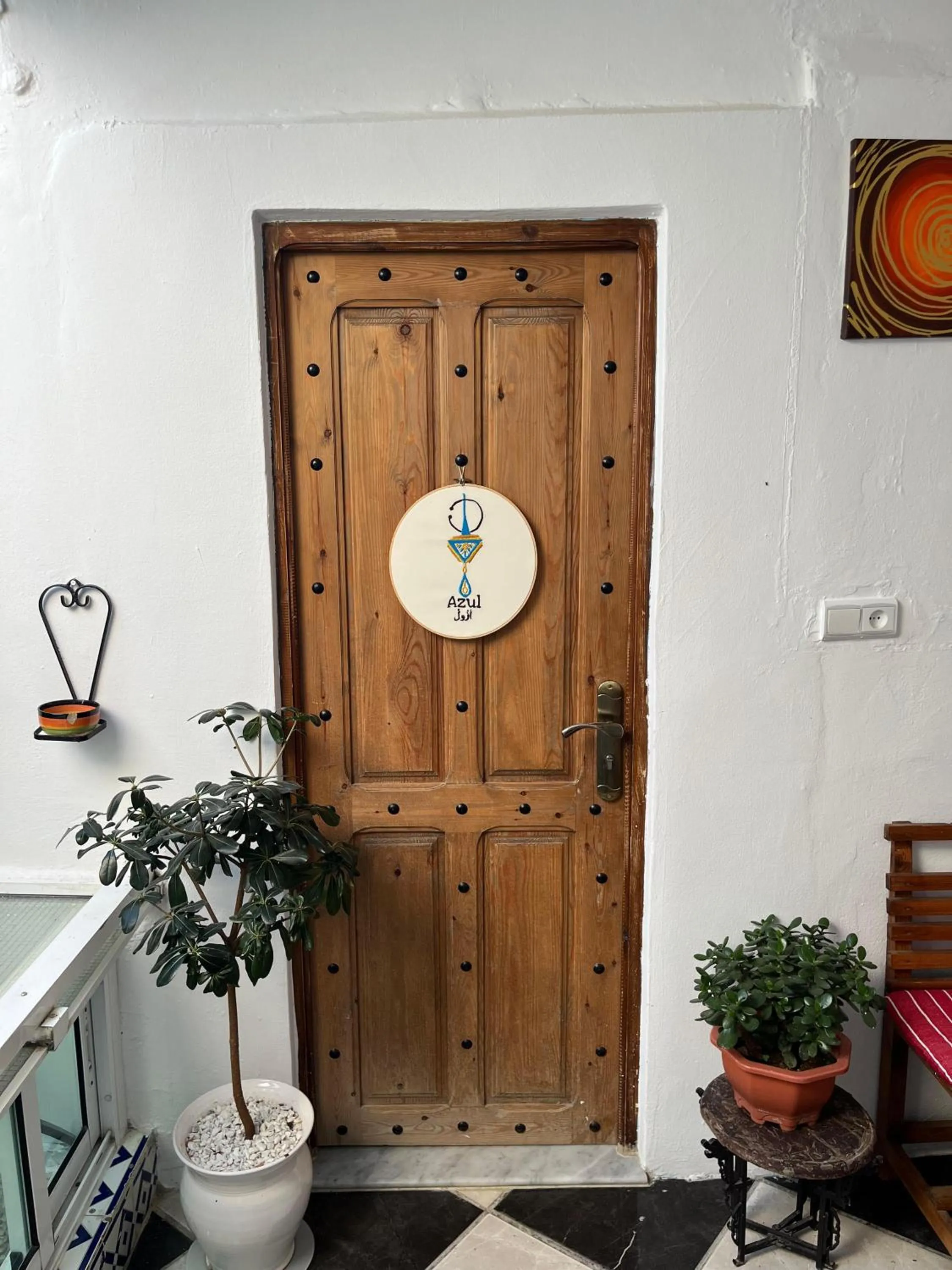 Decorative detail in Dar Rif Kebdani