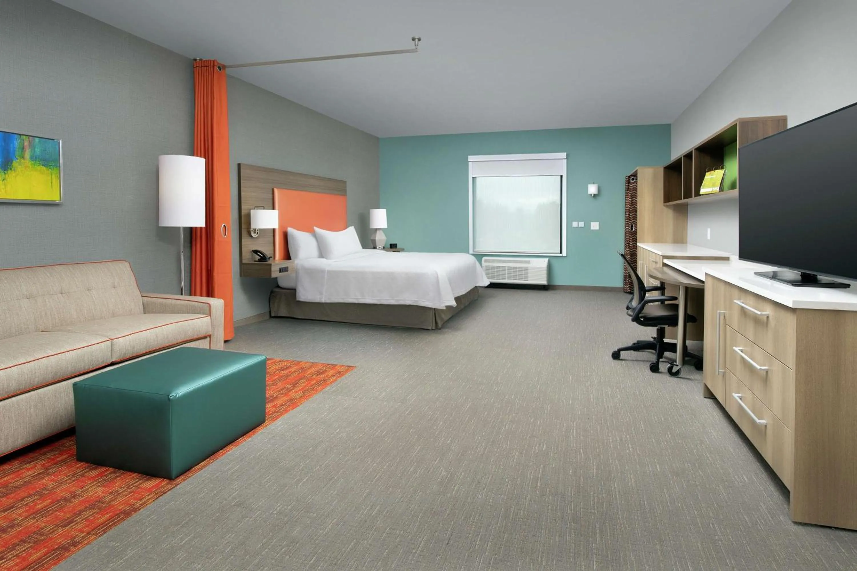 Bed in Home2 Suites By Hilton Asheville Biltmore Village