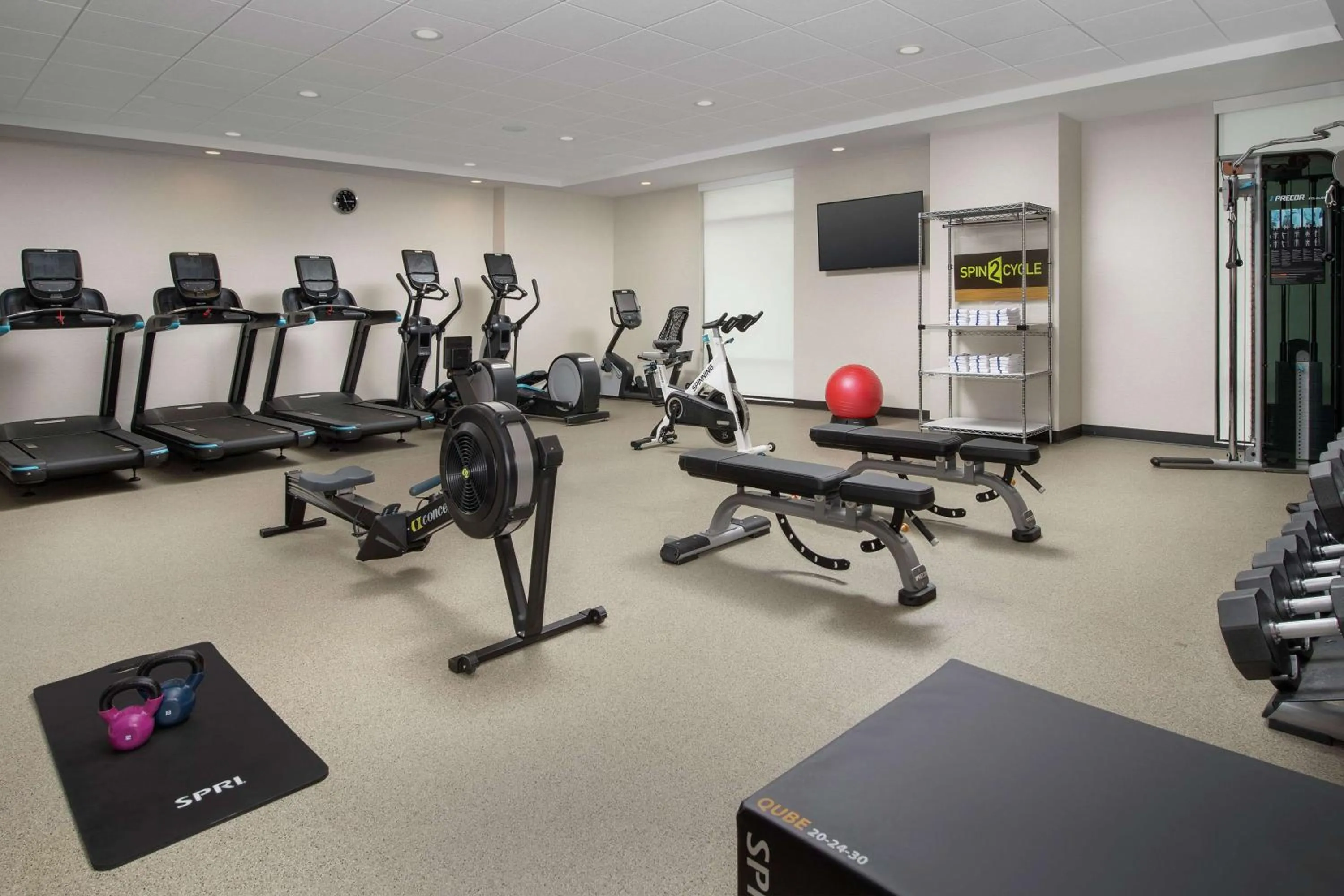 Fitness centre/facilities in Home2 Suites By Hilton Asheville Biltmore Village