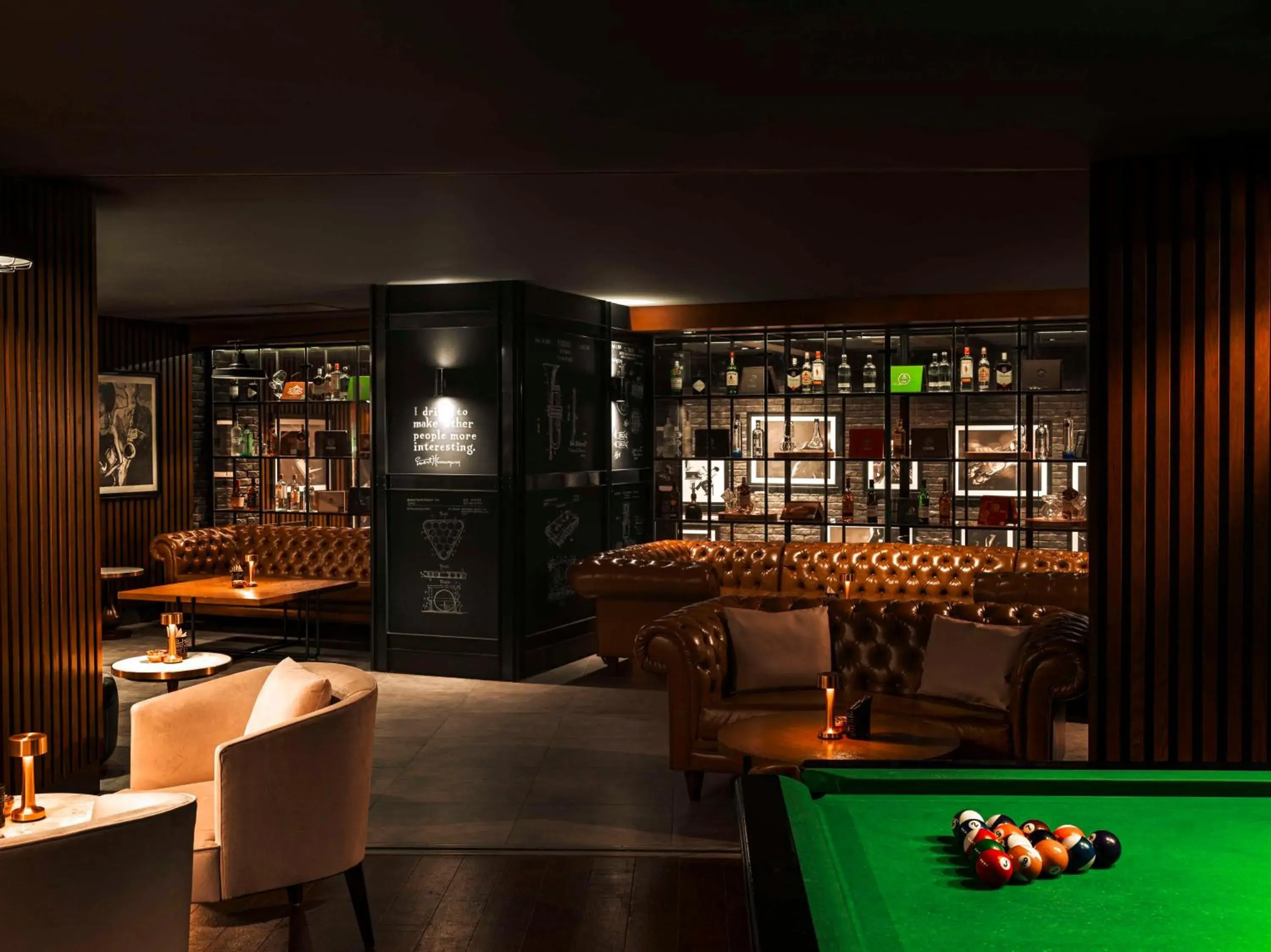 Lounge or bar in Hilton Doha The Pearl Lounge or bar in Hilton Doha The Pearl