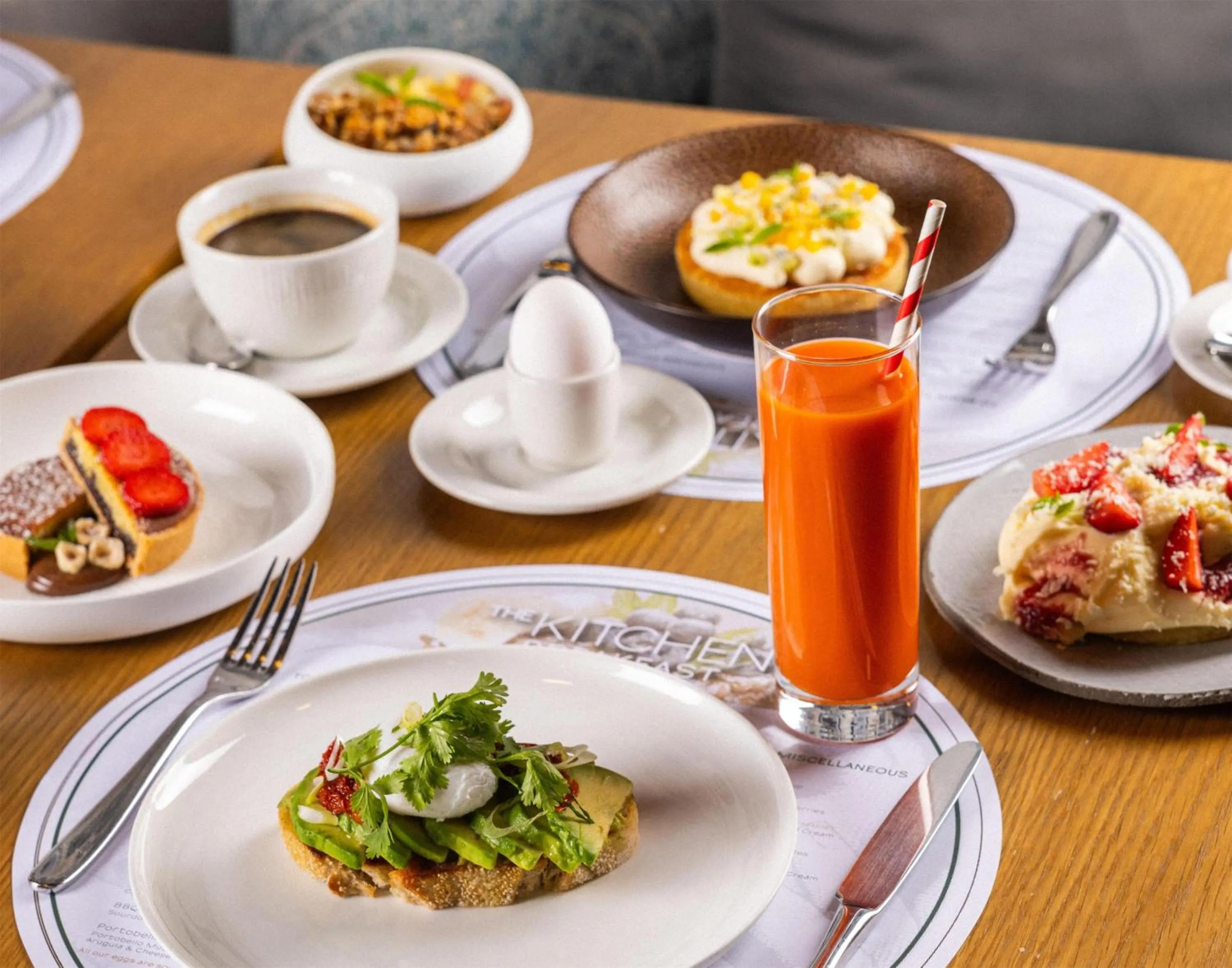 Restaurant/places to eat in Hilton Doha The Pearl