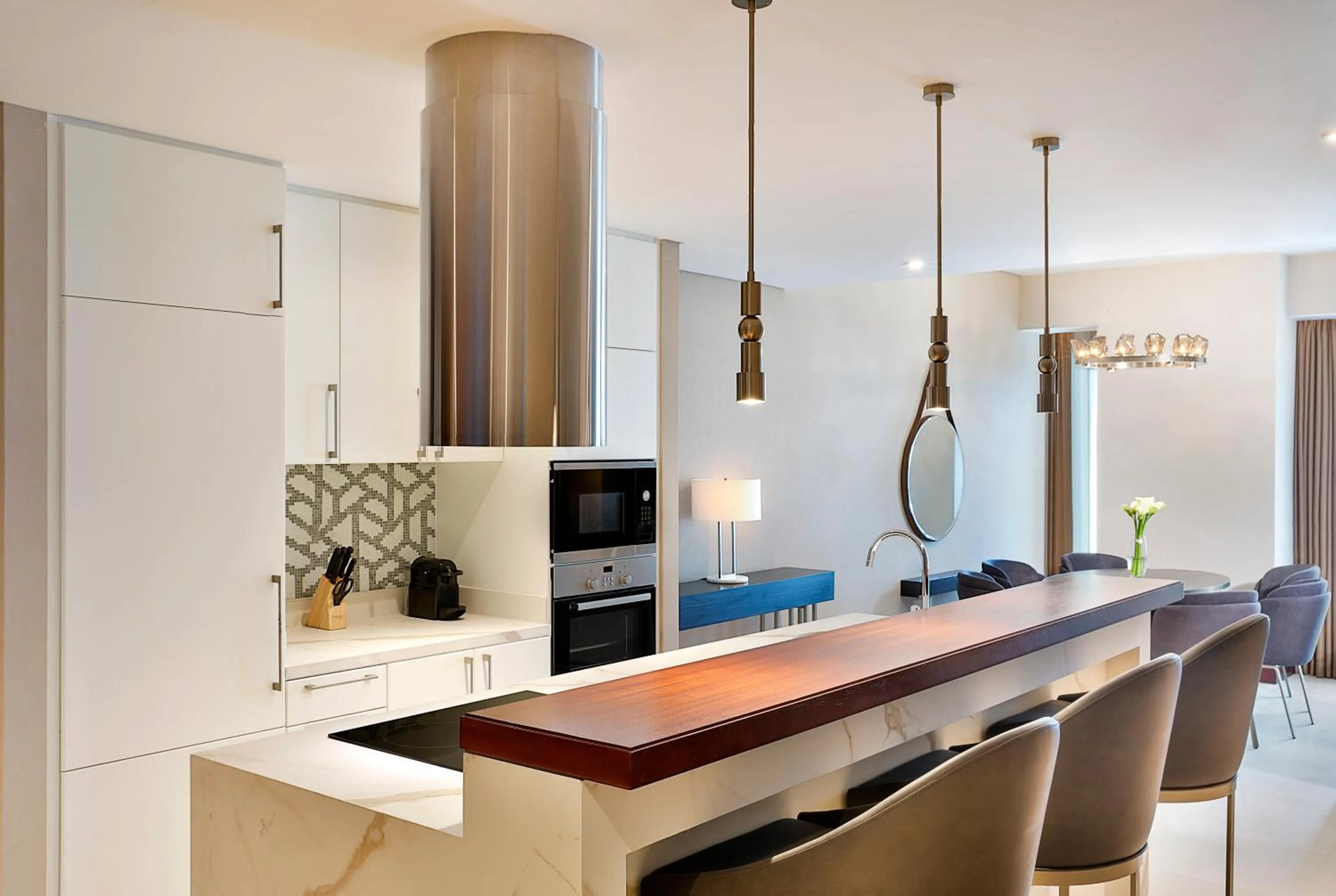 Kitchen or kitchenette in Hilton Doha The Pearl