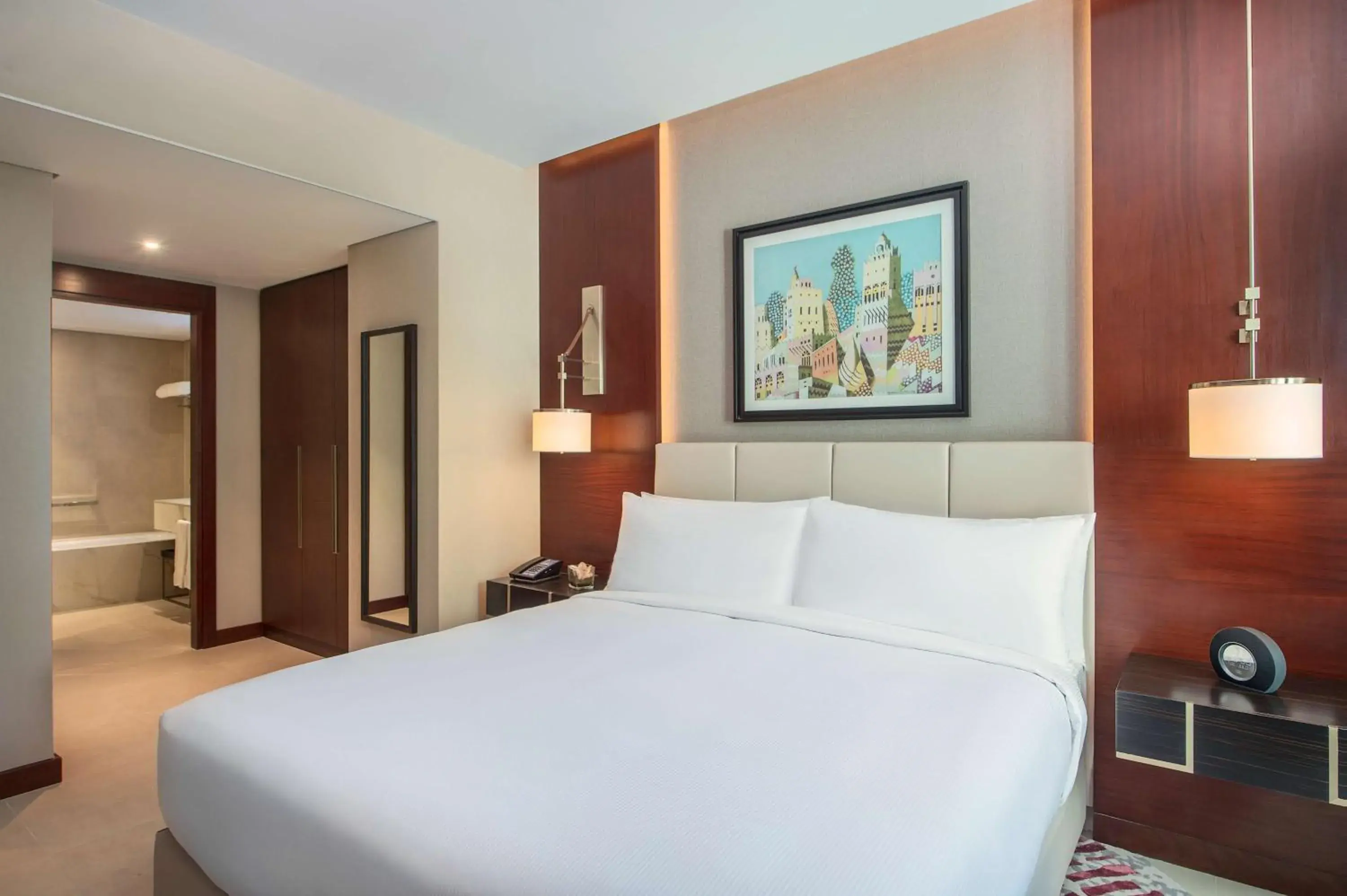 Bed in Hilton Doha The Pearl Bed in Hilton Doha The Pearl